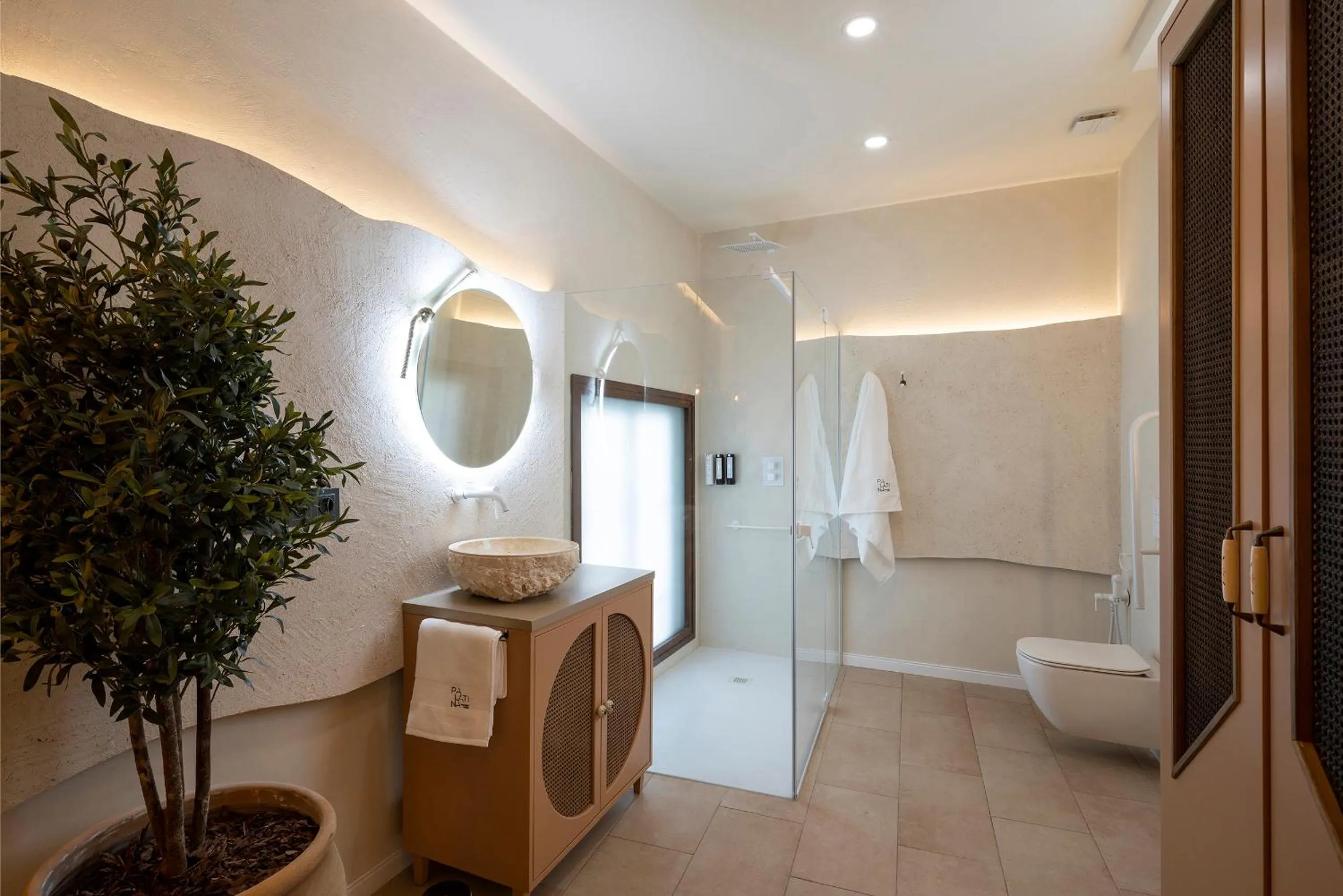 Bathroom in Palatina Concept Suites