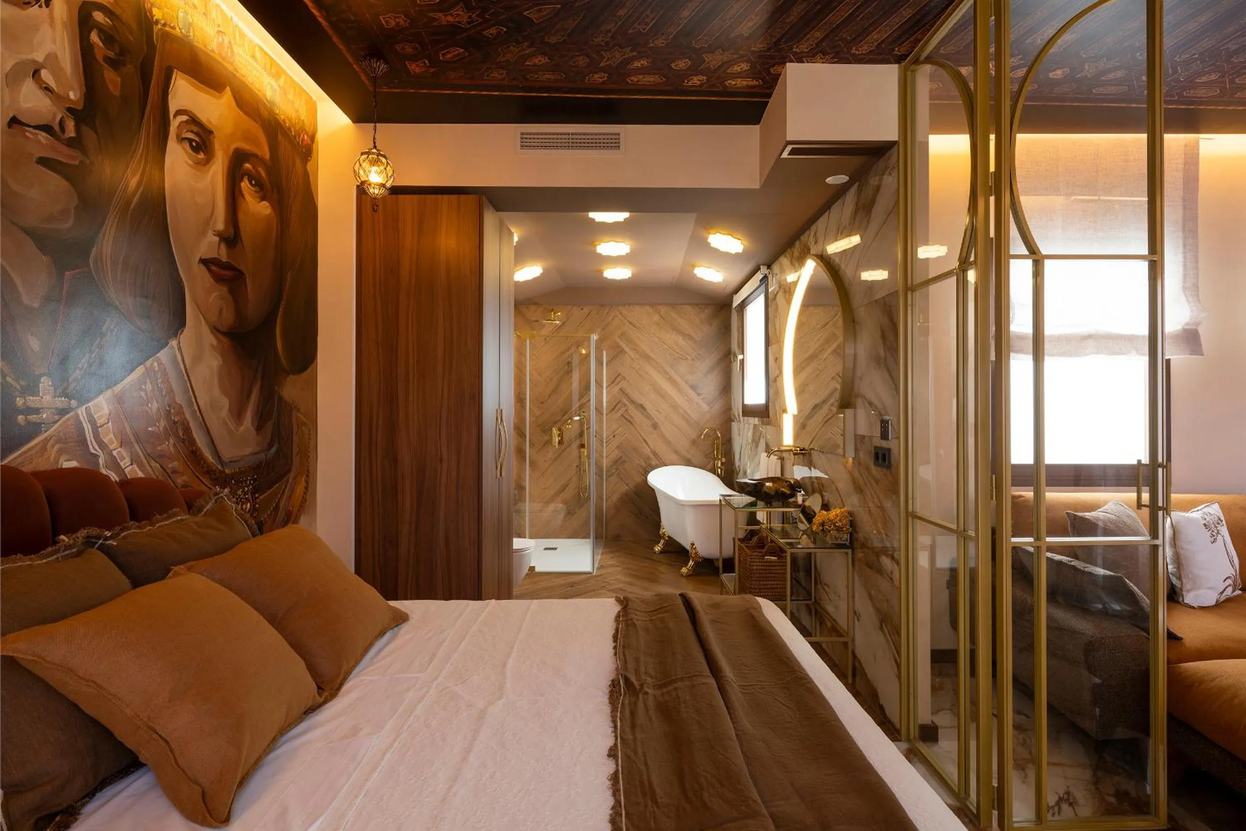 Bed in Palatina Concept Suites