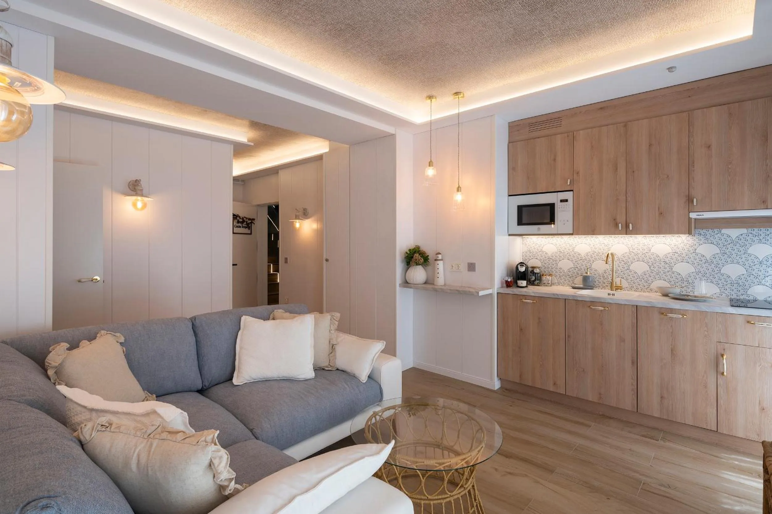 Kitchen or kitchenette in Palatina Concept Suites