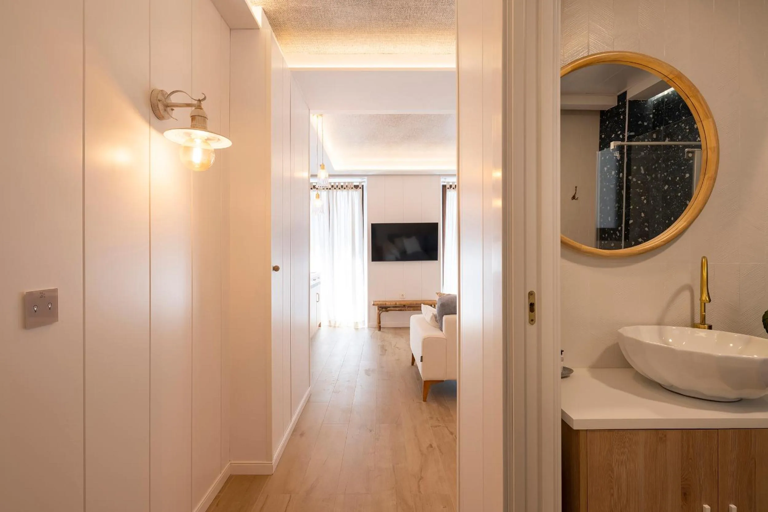 Bathroom in Palatina Concept Suites