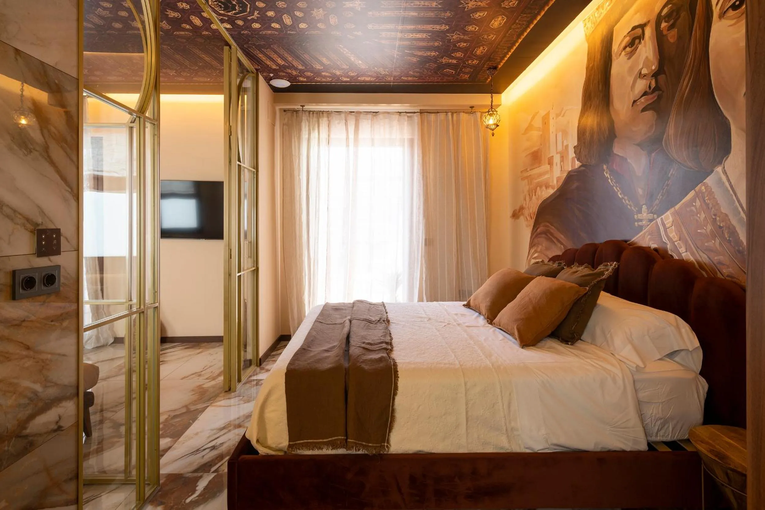 Bed in Palatina Concept Suites