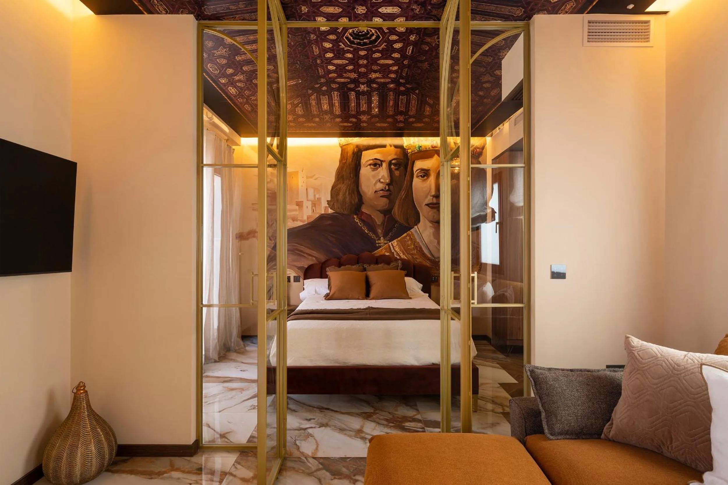 Bed in Palatina Concept Suites