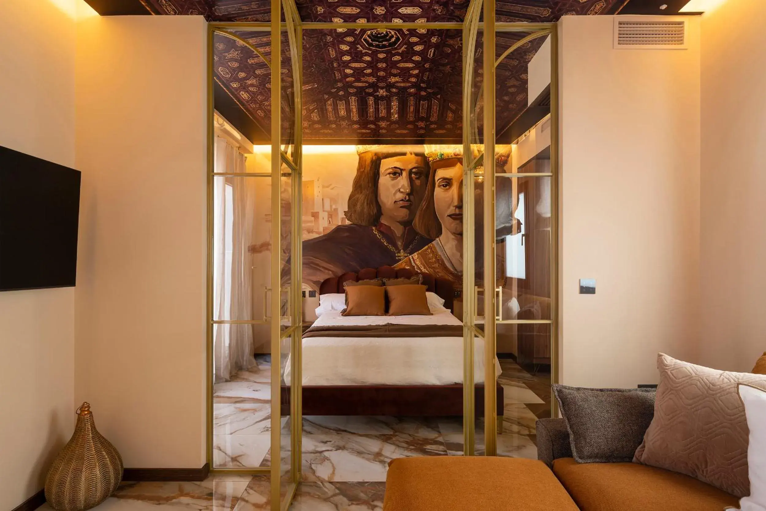 Bed in Palatina Concept Suites Bed in Palatina Concept Suites