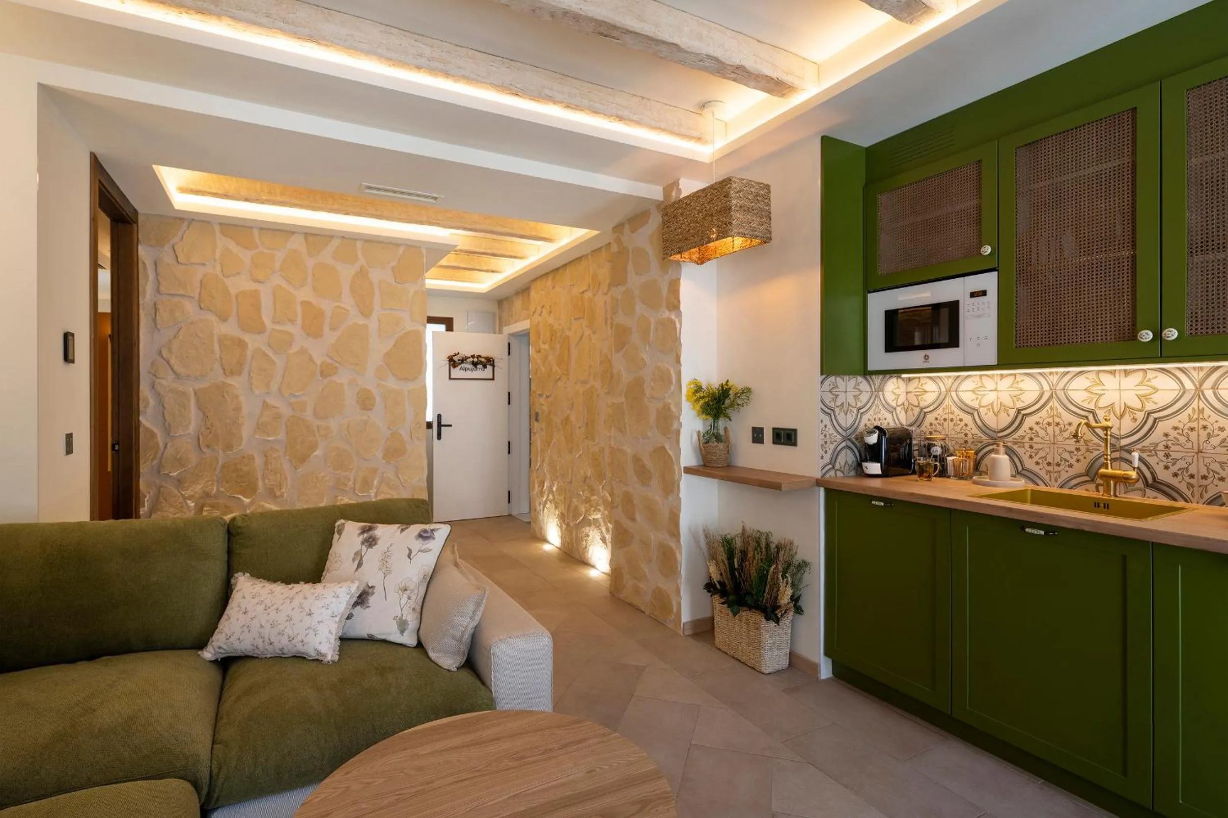 Kitchen or kitchenette in Palatina Concept Suites