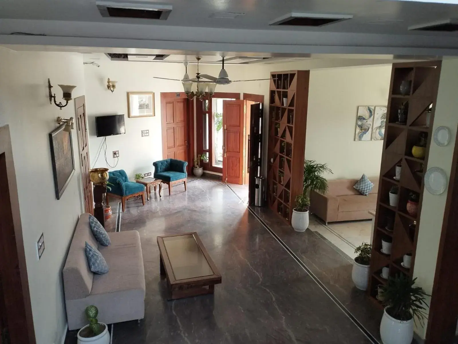 Living room in Matoshree Club and Resort Living room in Matoshree Club and Resort