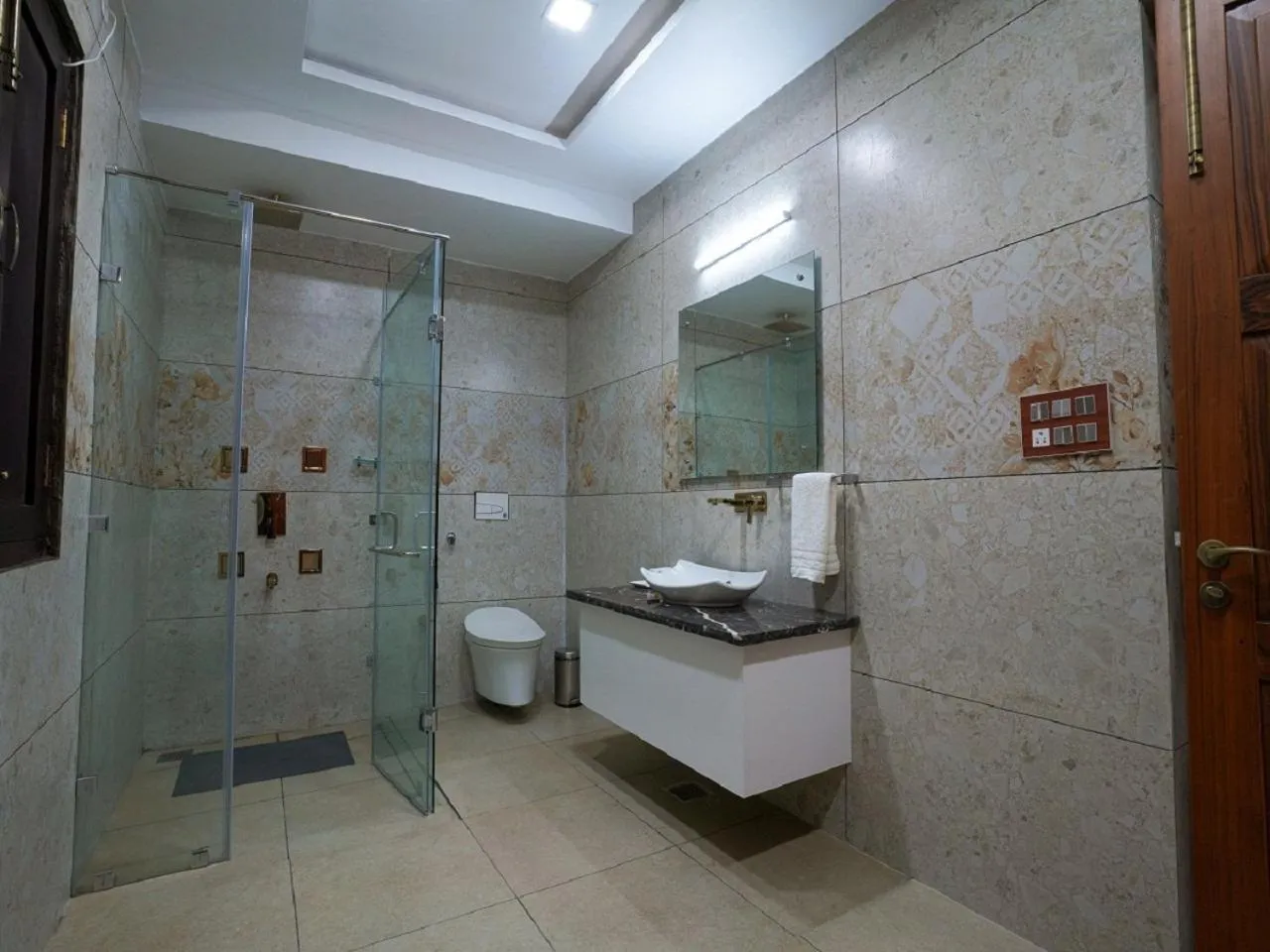 Bathroom in Matoshree Club and Resort