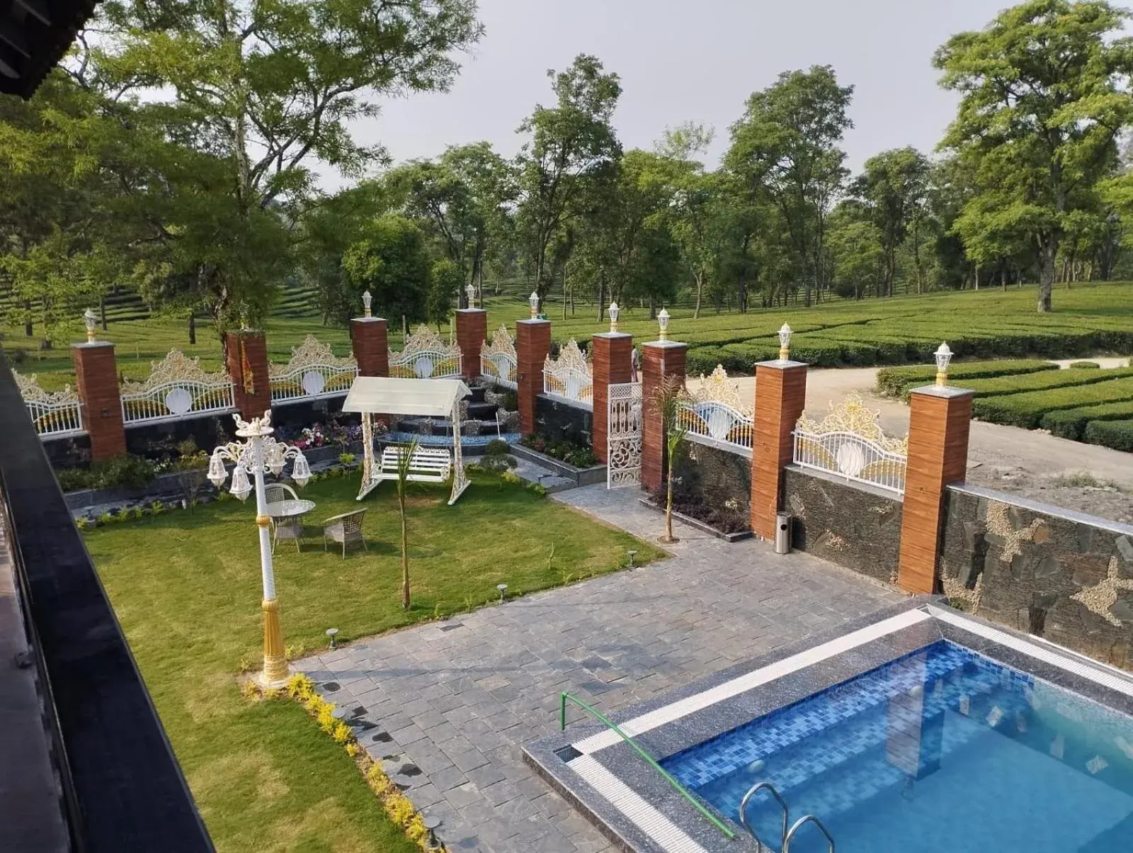 Garden view in Matoshree Club and Resort Garden view in Matoshree Club and Resort