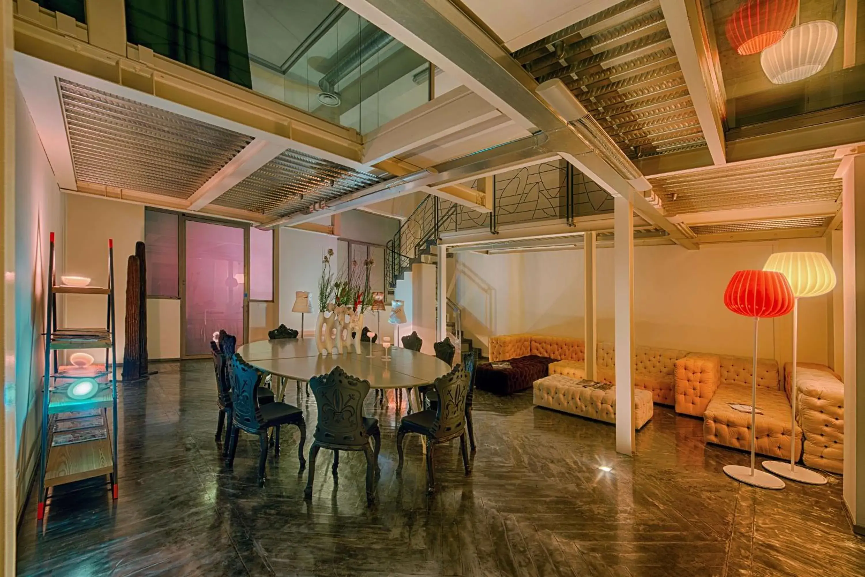 Lobby or reception in Nhow Milan Lobby or reception in Nhow Milan