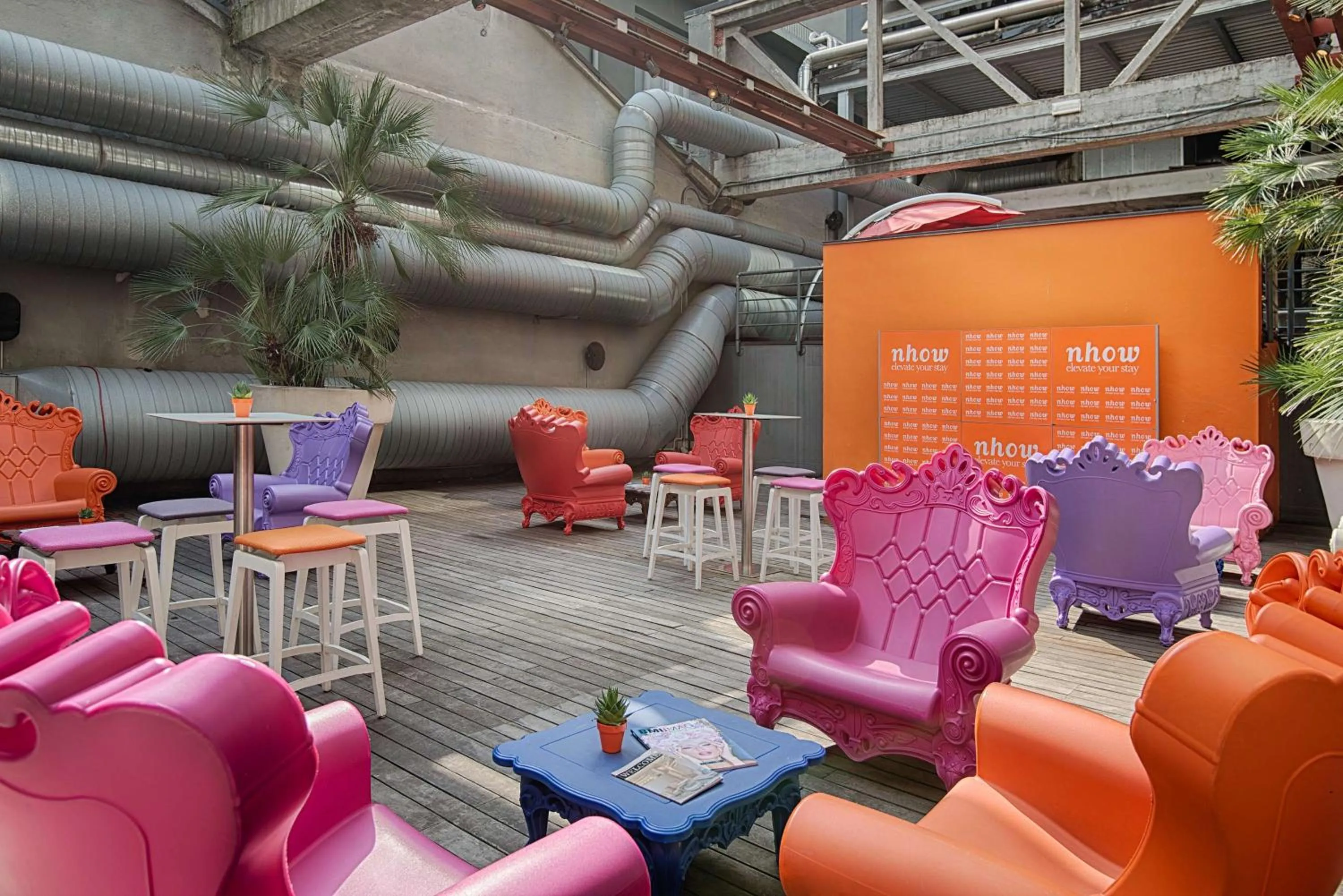 Balcony/Terrace in Nhow Milan