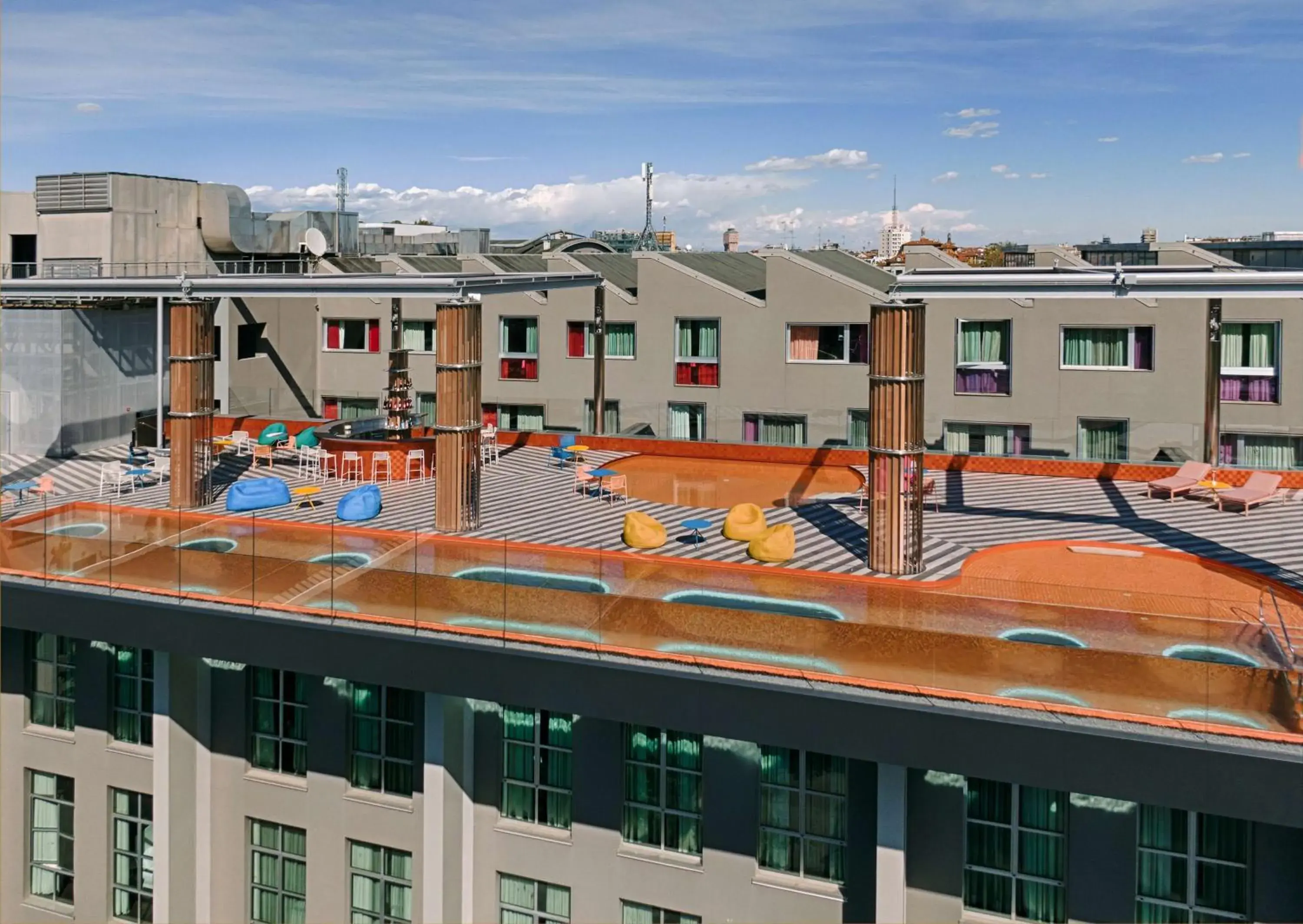 Property building in Nhow Milan Property building in Nhow Milan