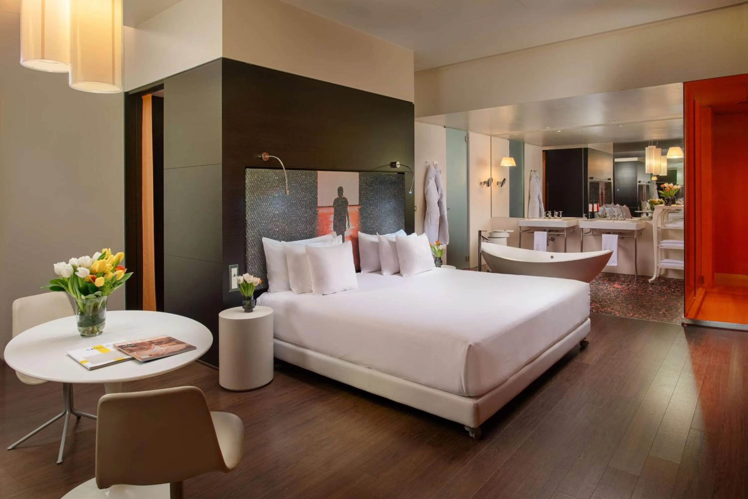 Bedroom, Bed in Nhow Milan