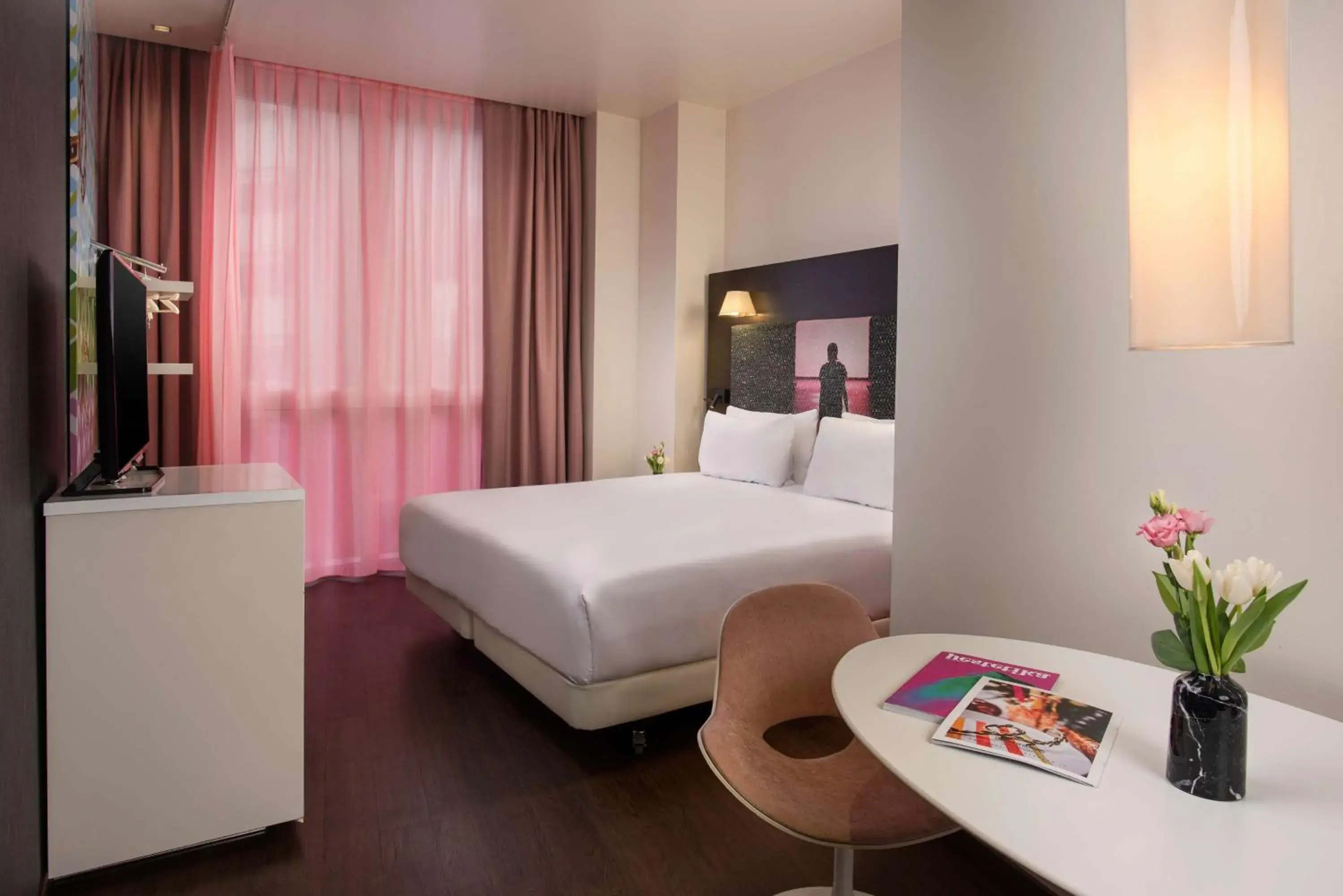 Bedroom, Bed in Nhow Milan Bedroom, Bed in Nhow Milan