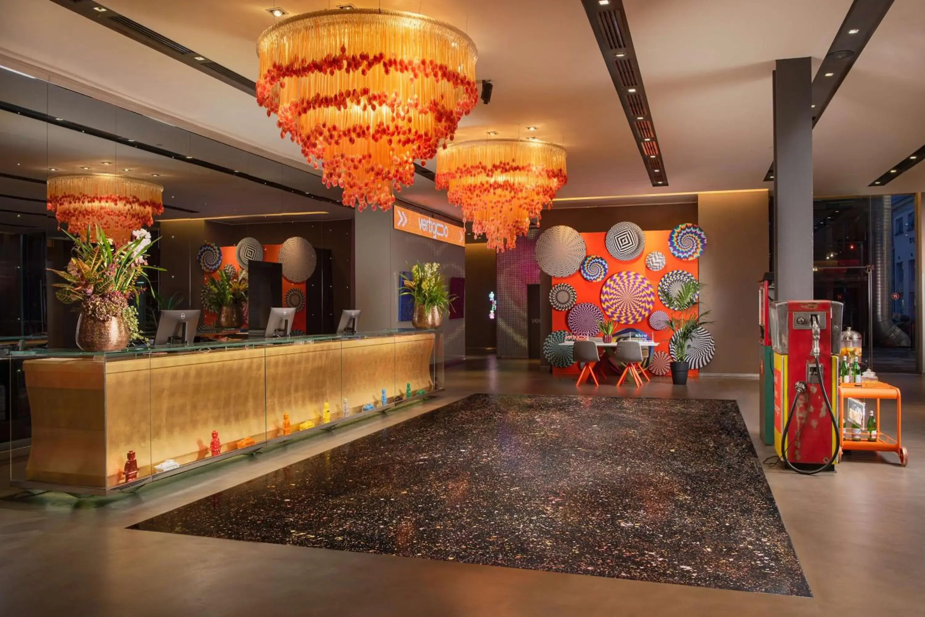 Lobby or reception in Nhow Milan Lobby or reception in Nhow Milan