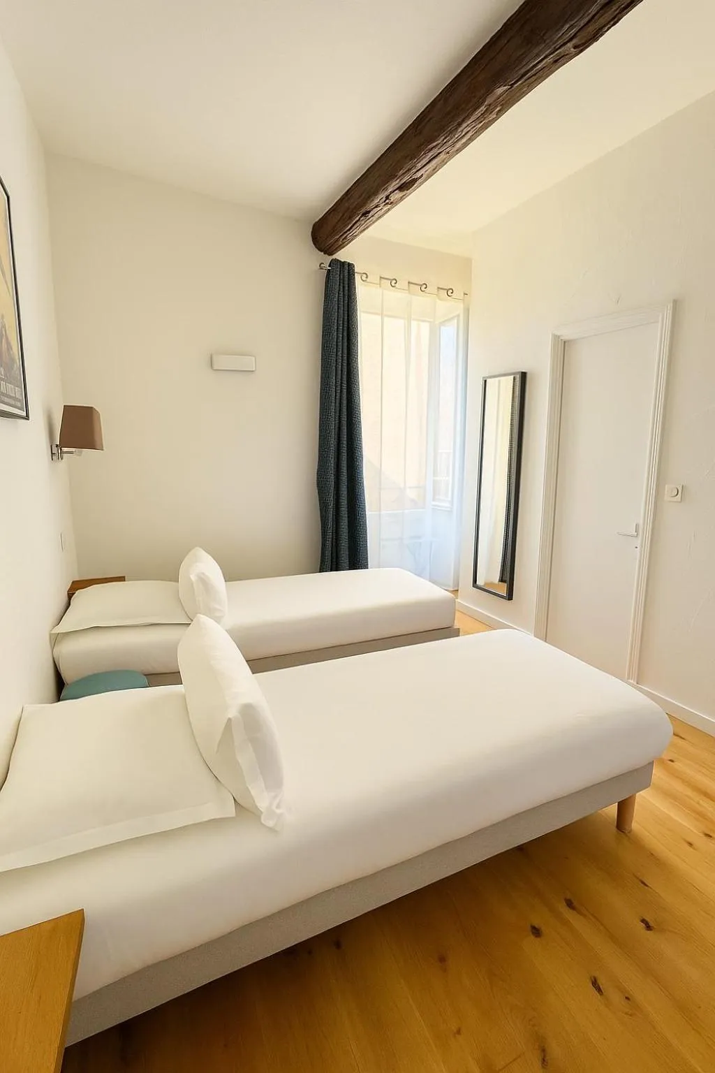 Bed in Hôtel Posta Vecchia