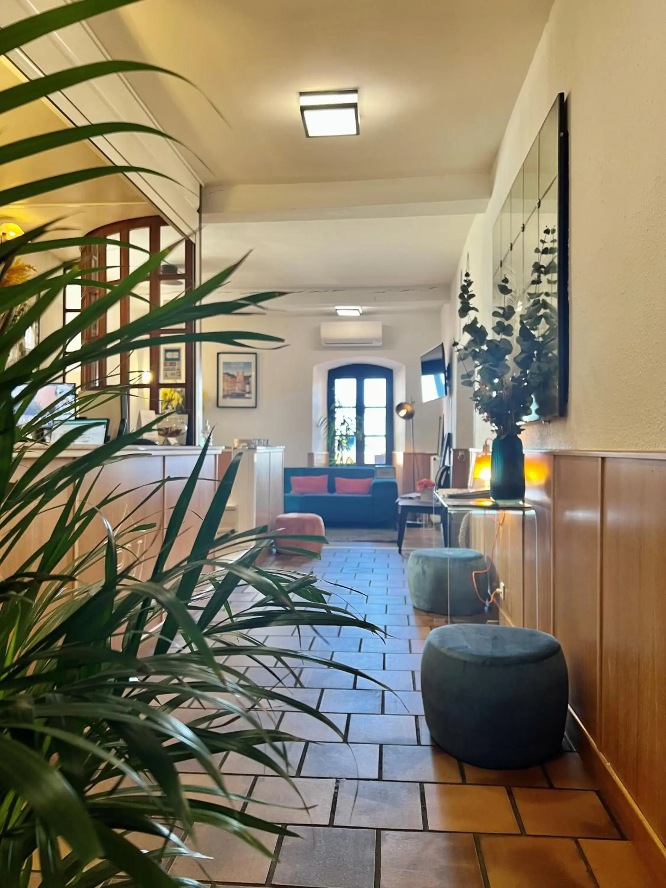 Lobby or reception in Hôtel Posta Vecchia Lobby or reception in Hôtel Posta Vecchia