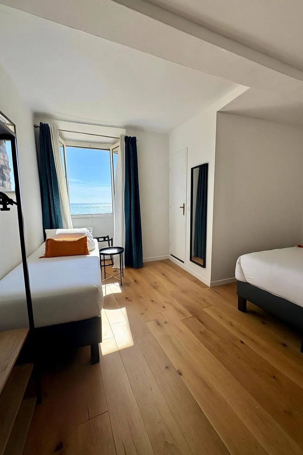 Bed in Hôtel Posta Vecchia