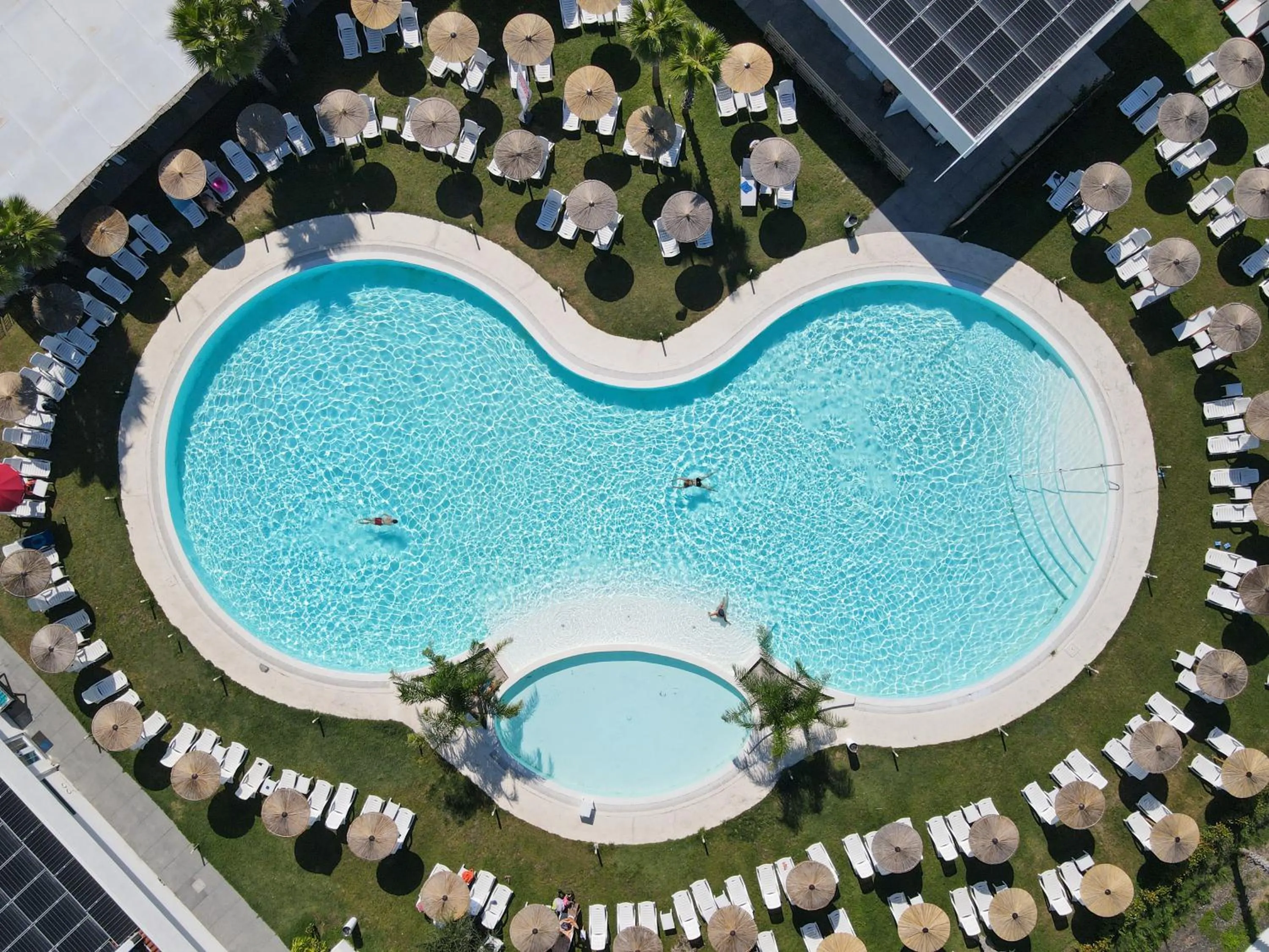 Bird's eye view in Resort Acqua di Venere