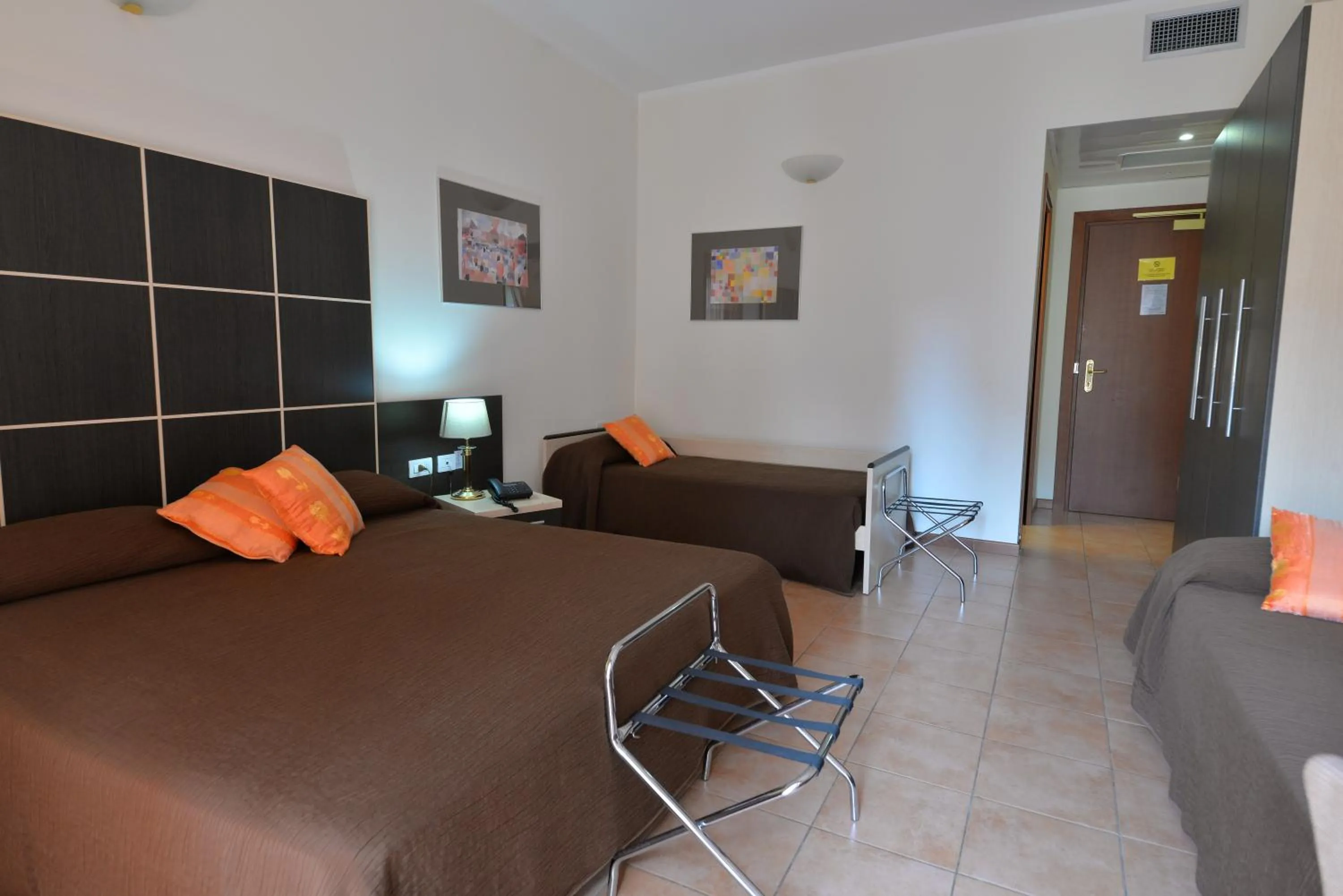 Bed in Hotel Ferrari