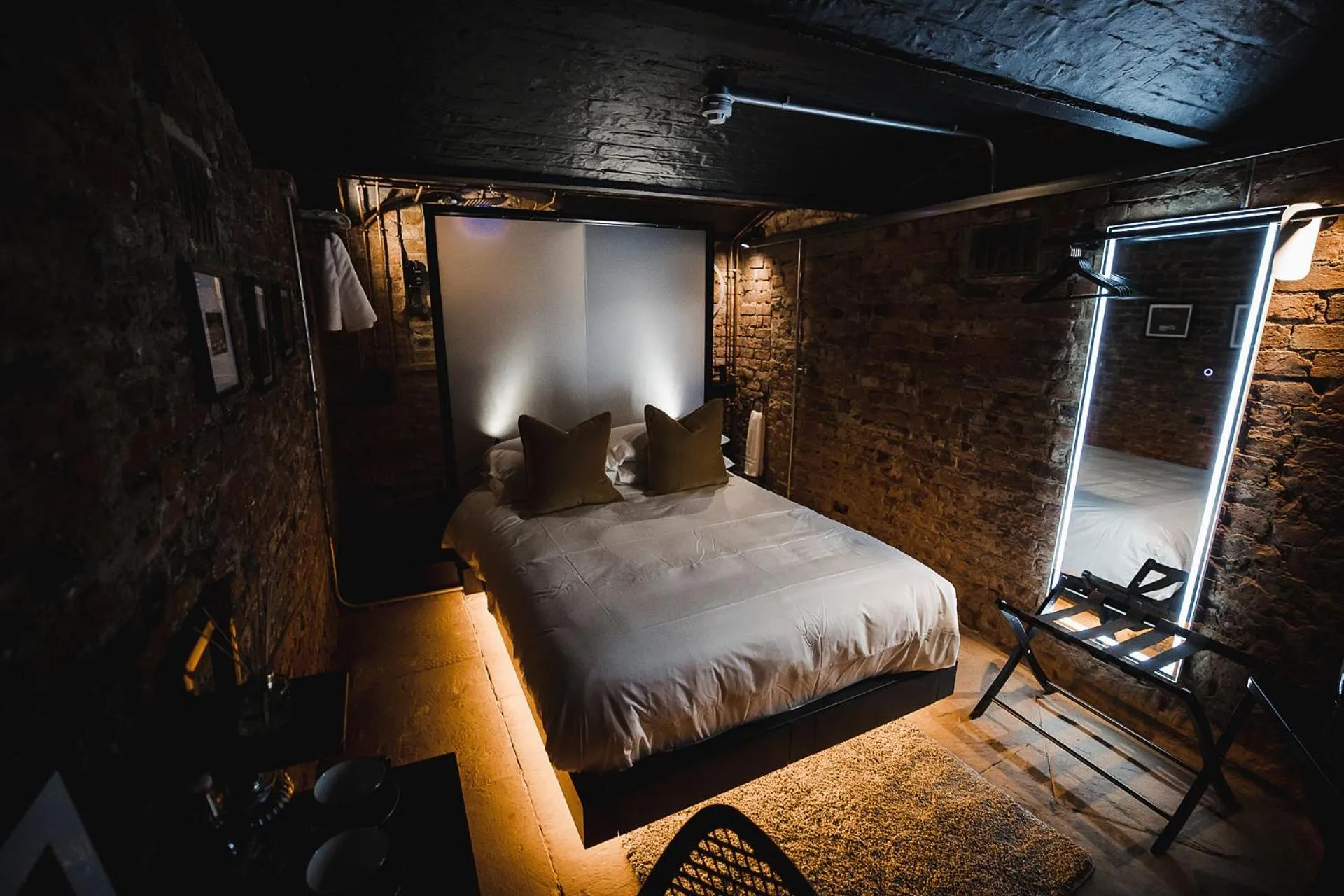 Bed in Impossible Motel