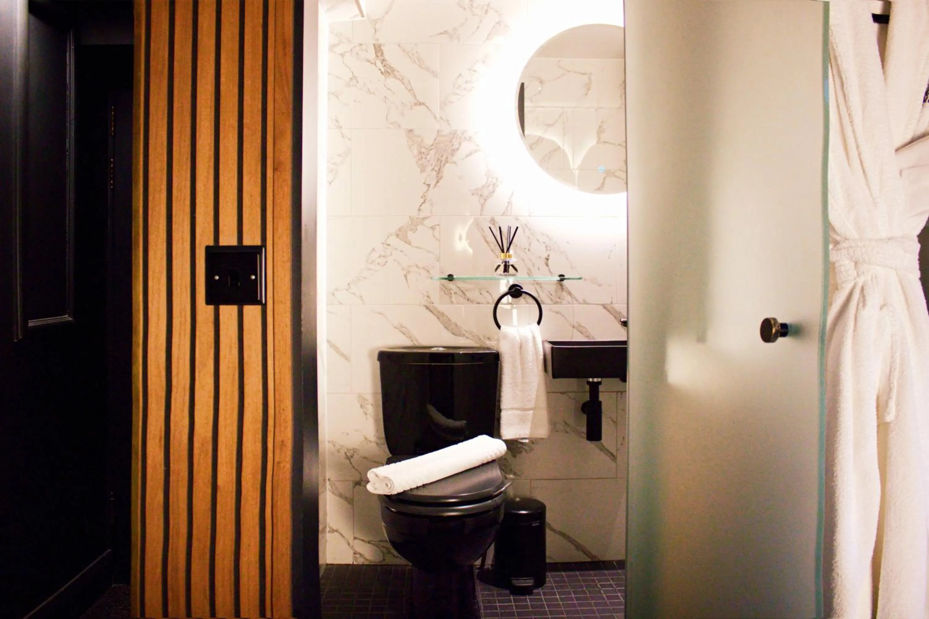 Toilet in Impossible Motel