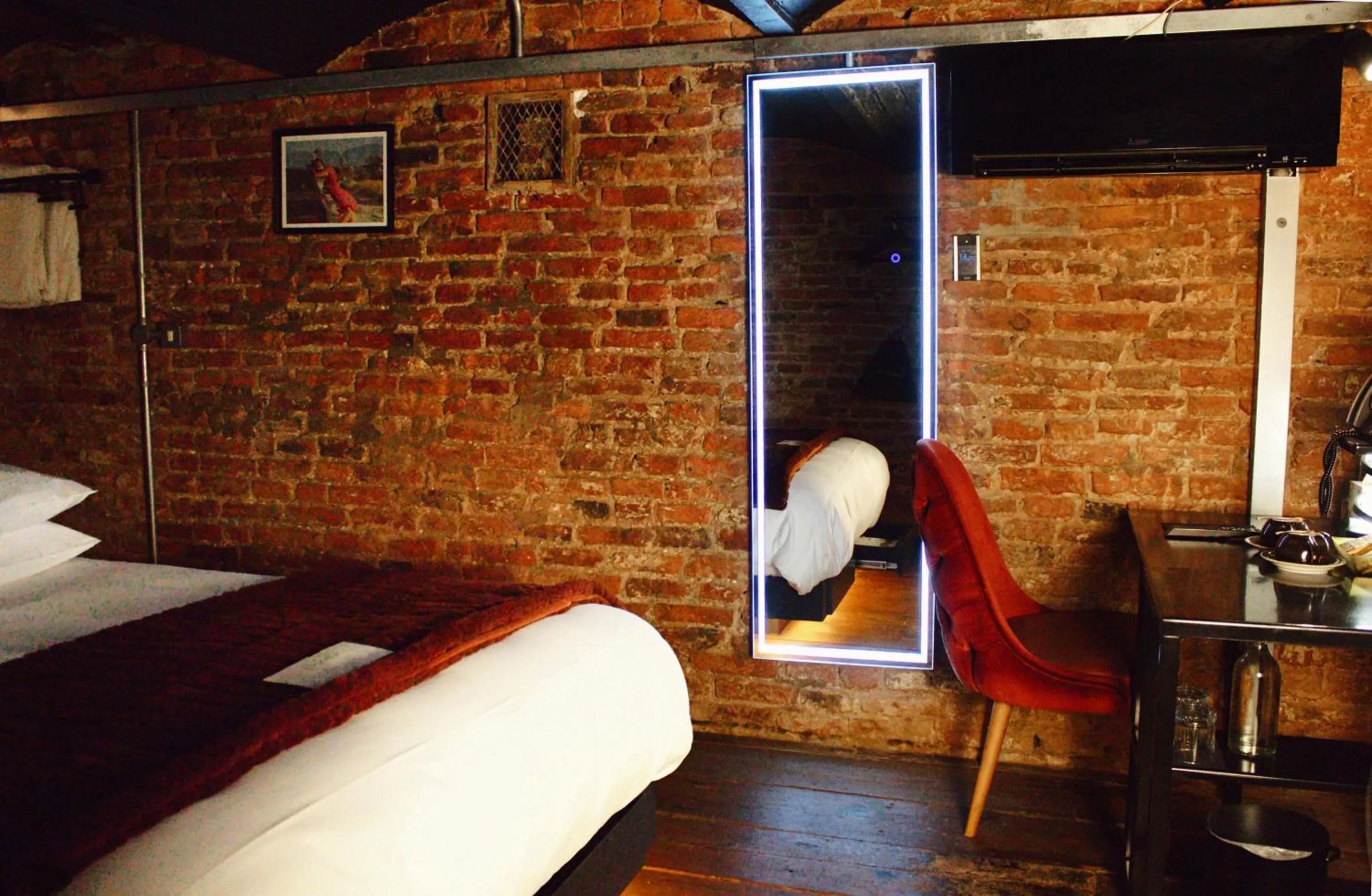 Bed in Impossible Motel