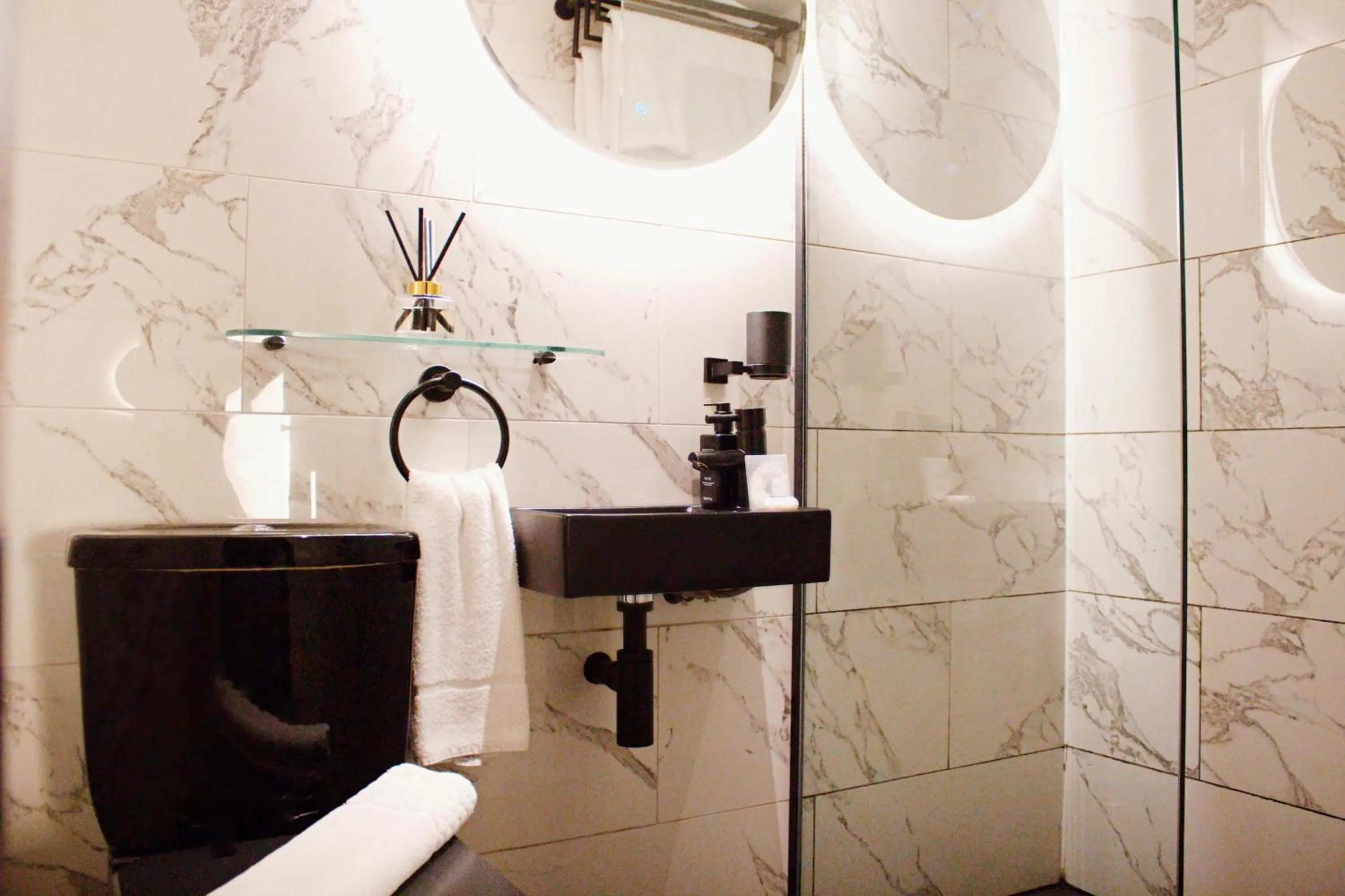 Shower in Impossible Motel