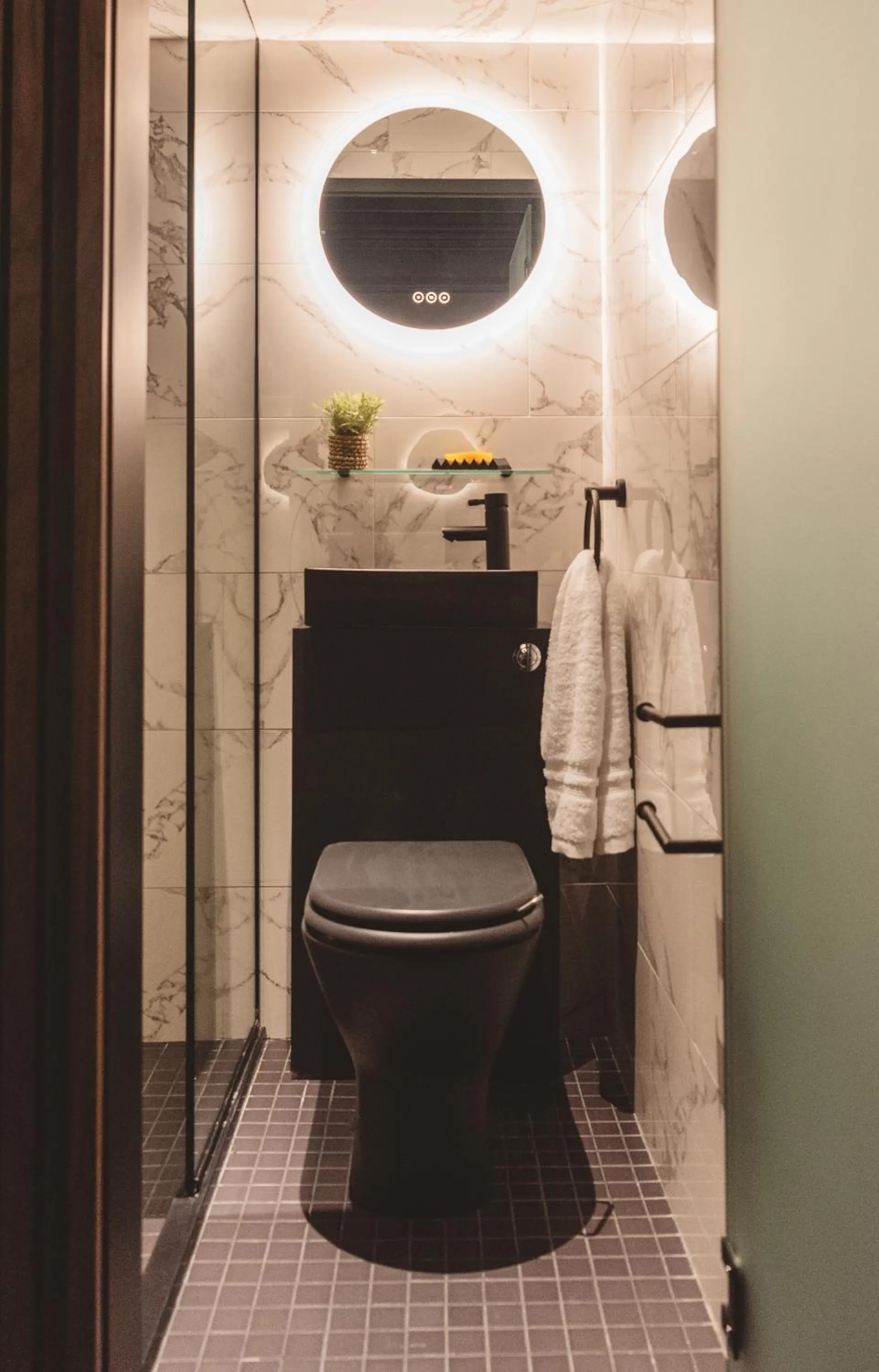 Shower in Impossible Motel