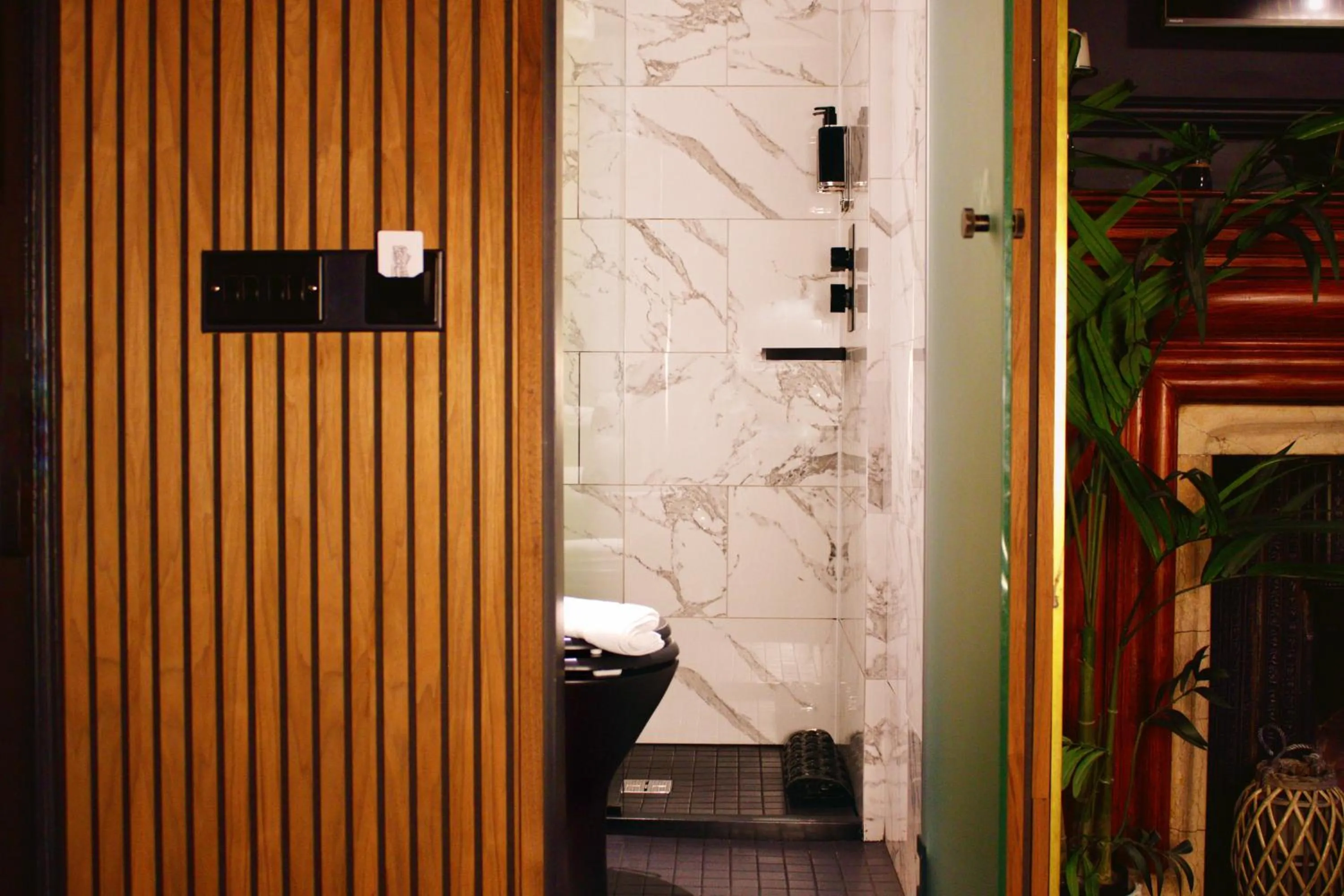 Shower in Impossible Motel