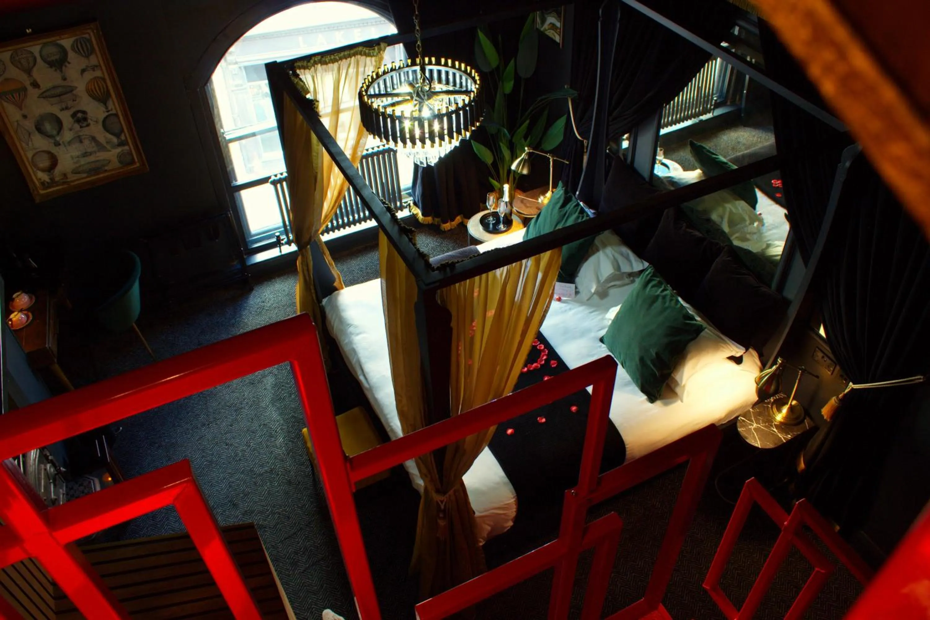 Bedroom in Impossible Motel