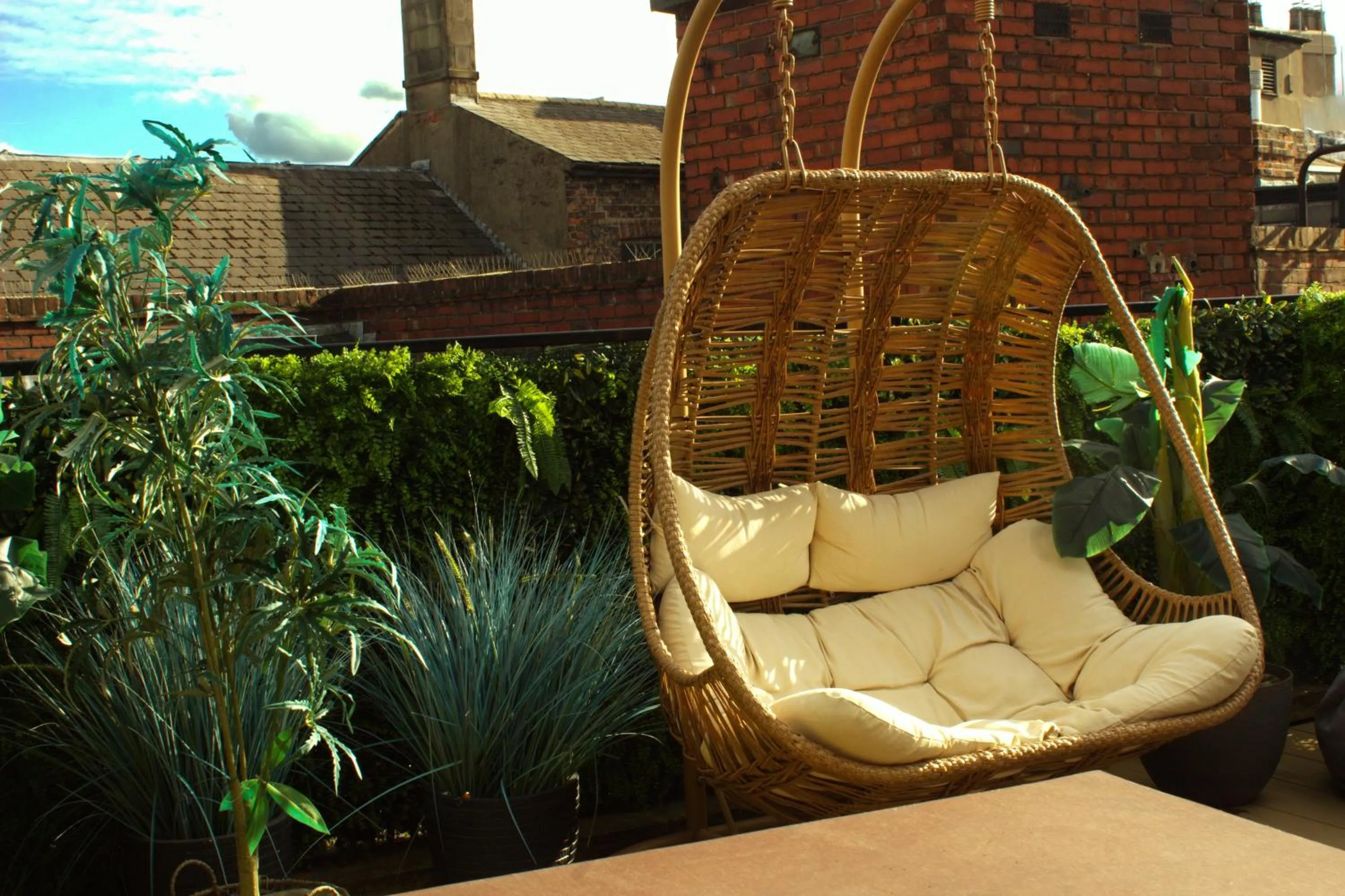 Balcony/Terrace in Impossible Motel