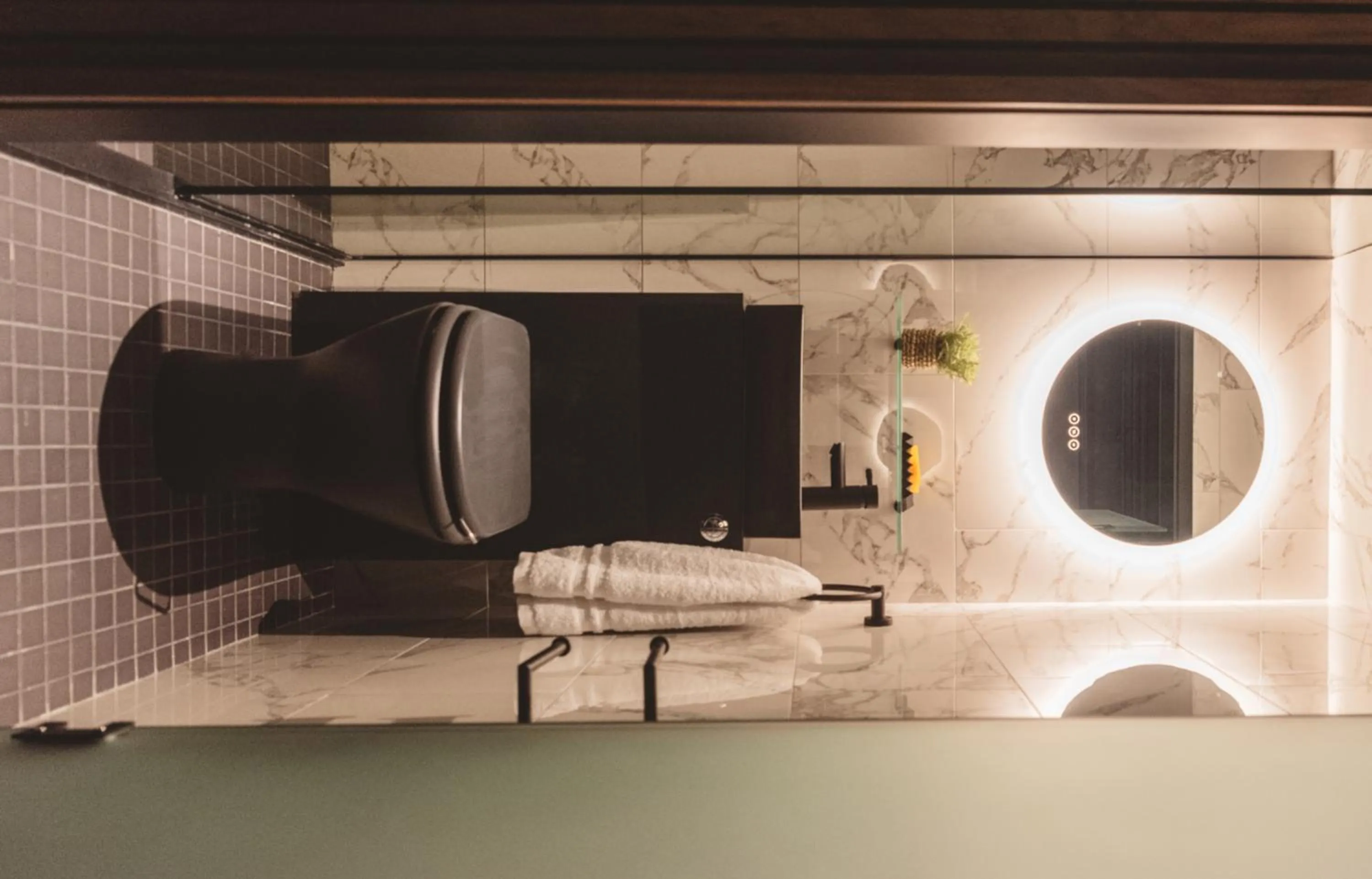 Shower in Impossible Motel