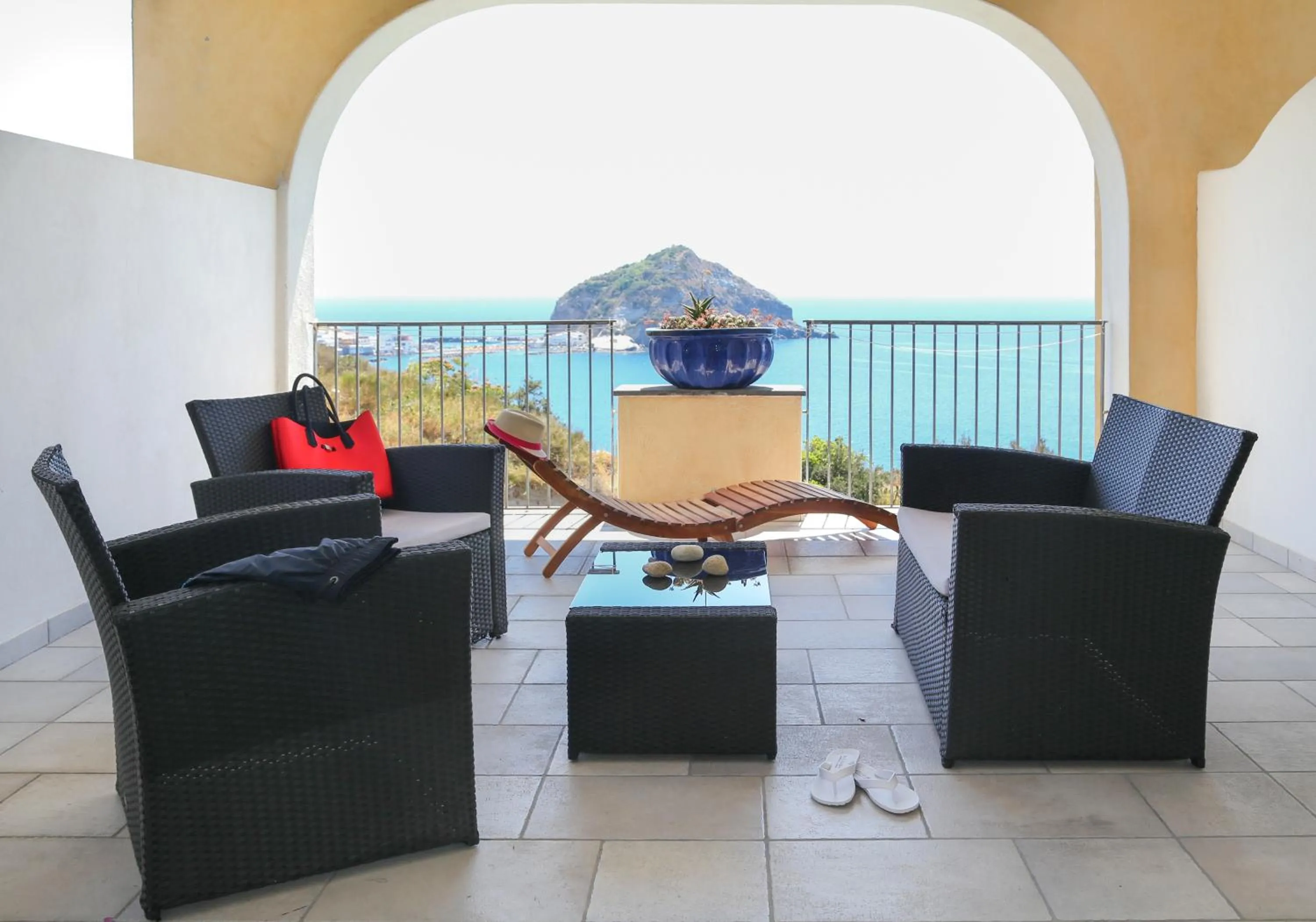 Balcony/Terrace in Hotel Torre Sant'Angelo