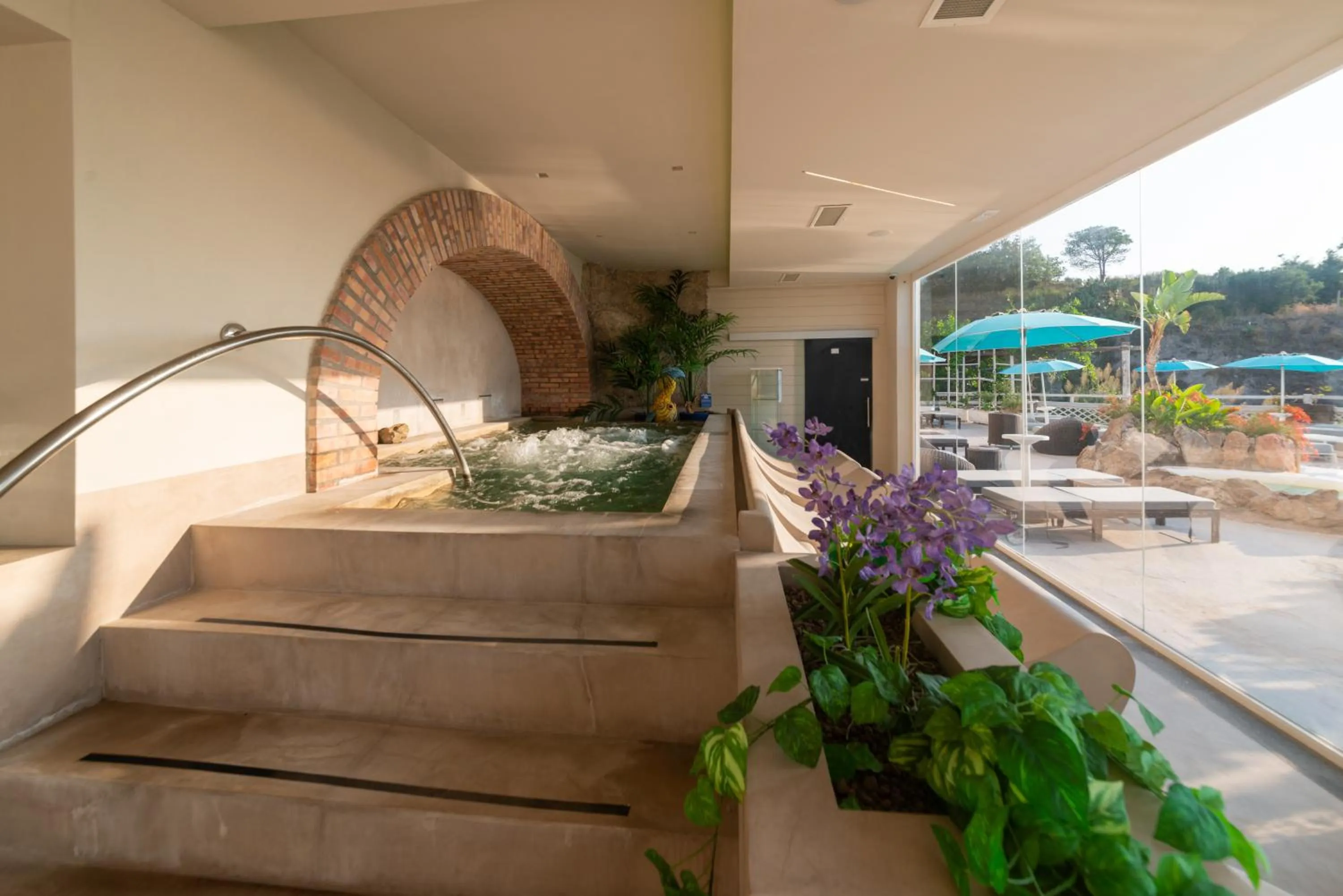 Spa and wellness centre/facilities in Hotel Torre Sant'Angelo