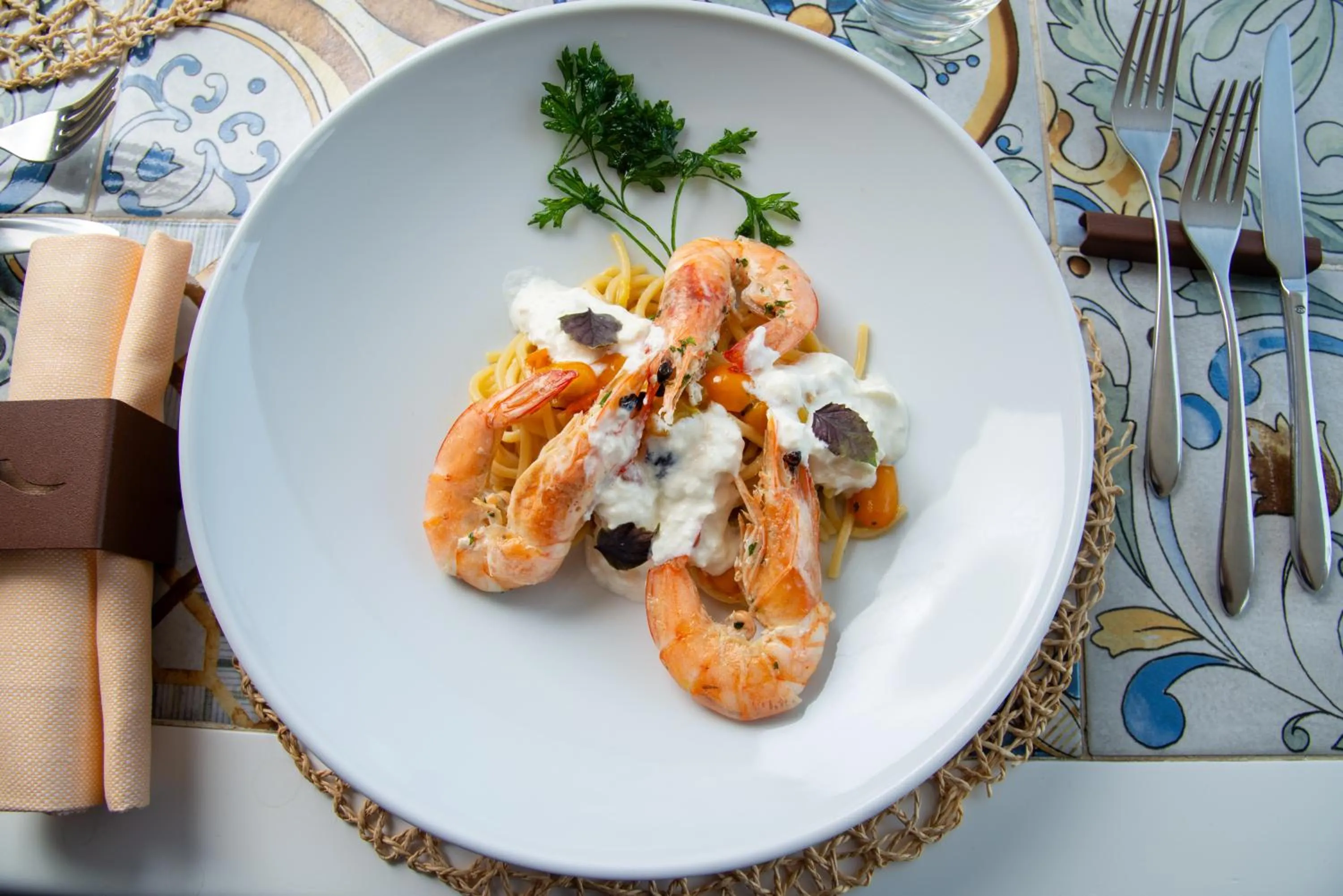 Restaurant/places to eat in Hotel Torre Sant'Angelo