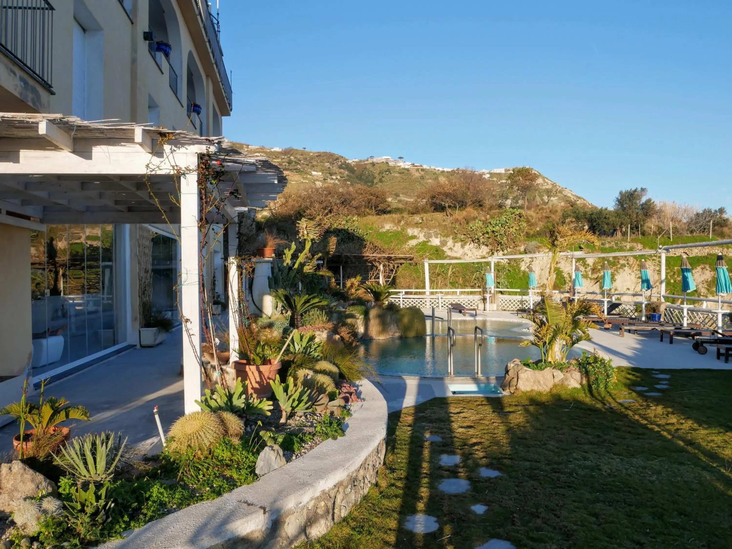 Pool view in Hotel Torre Sant'Angelo