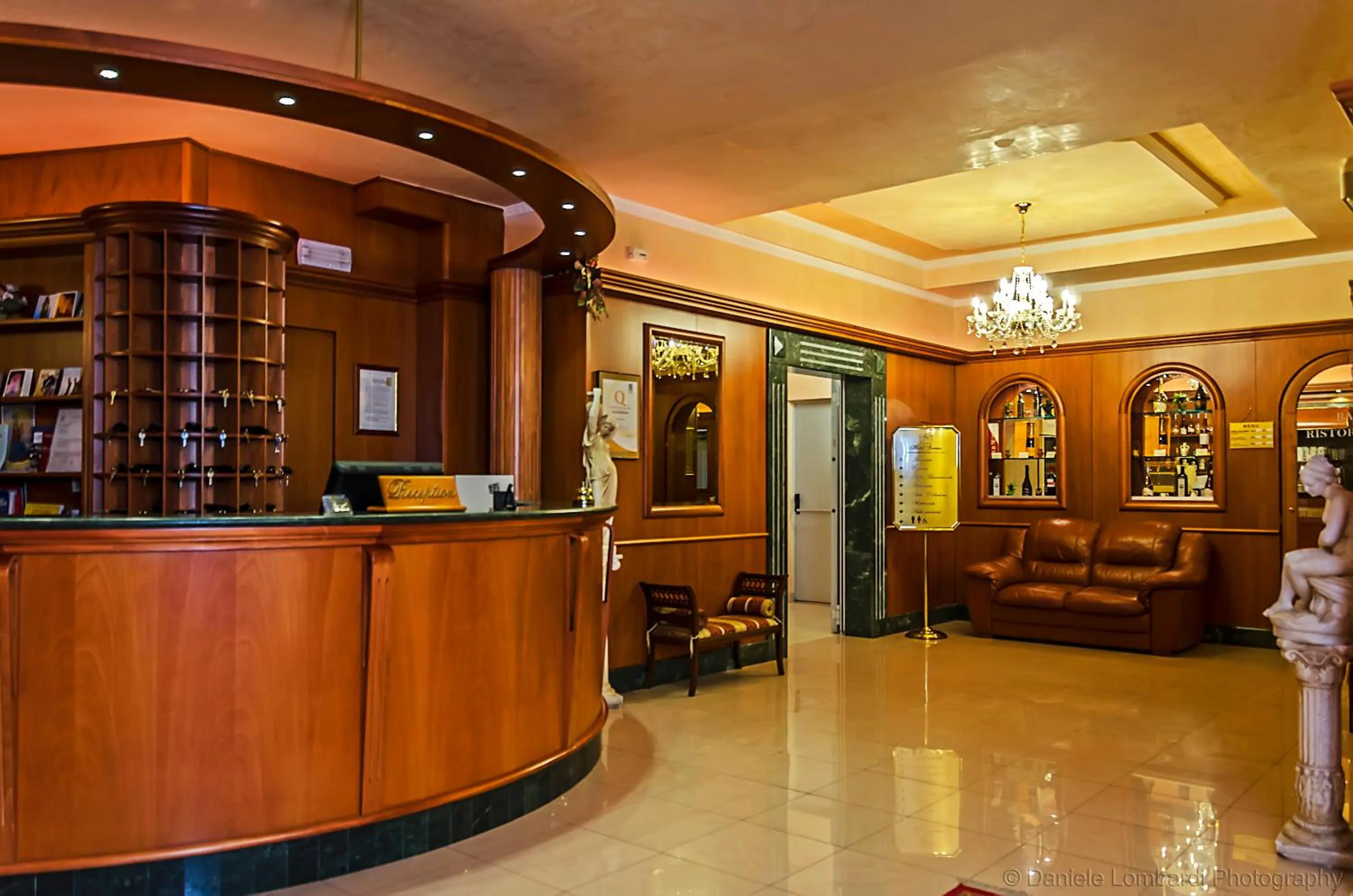 Lobby or reception in Hotel Sorriso