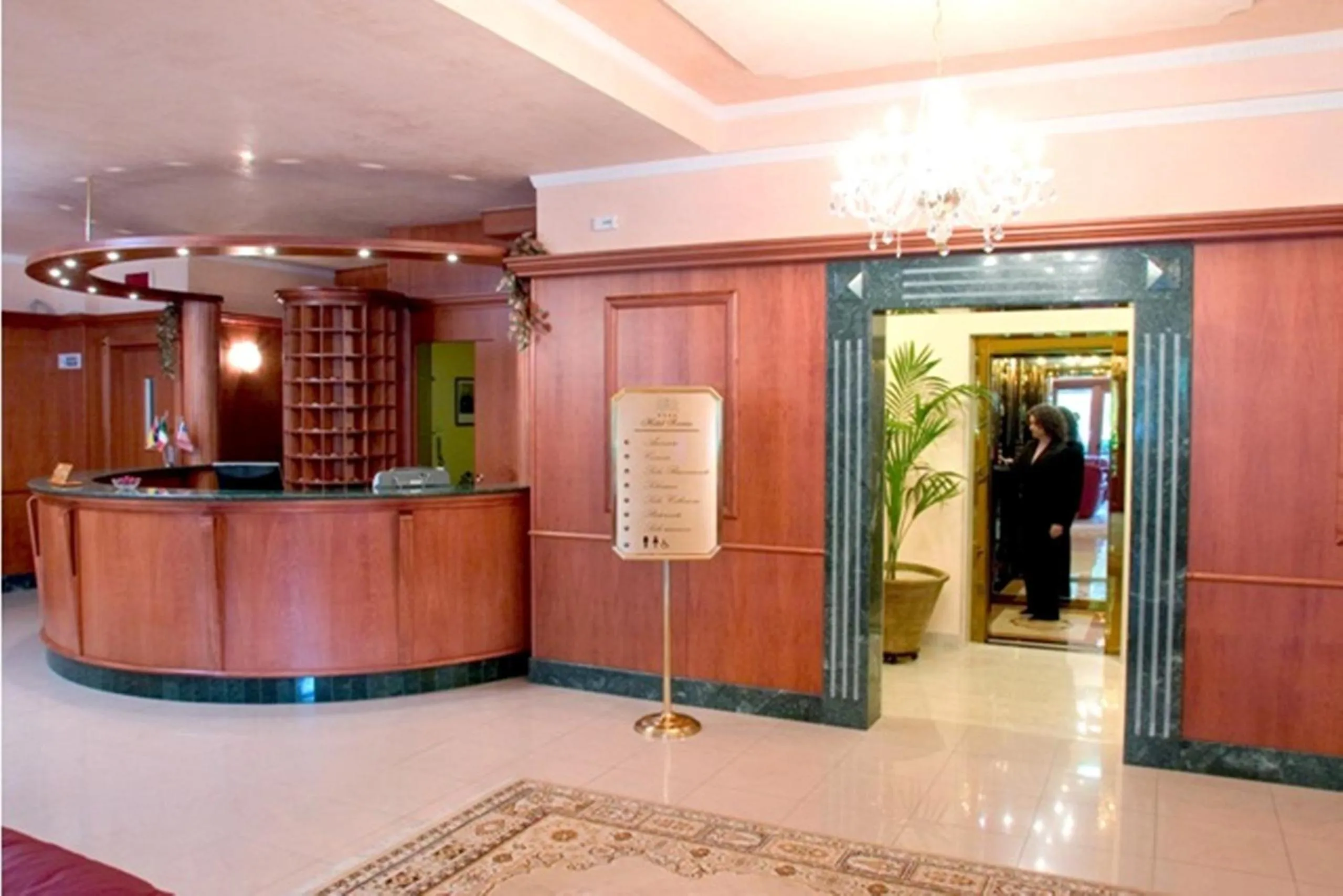 Lobby or reception in Hotel Sorriso