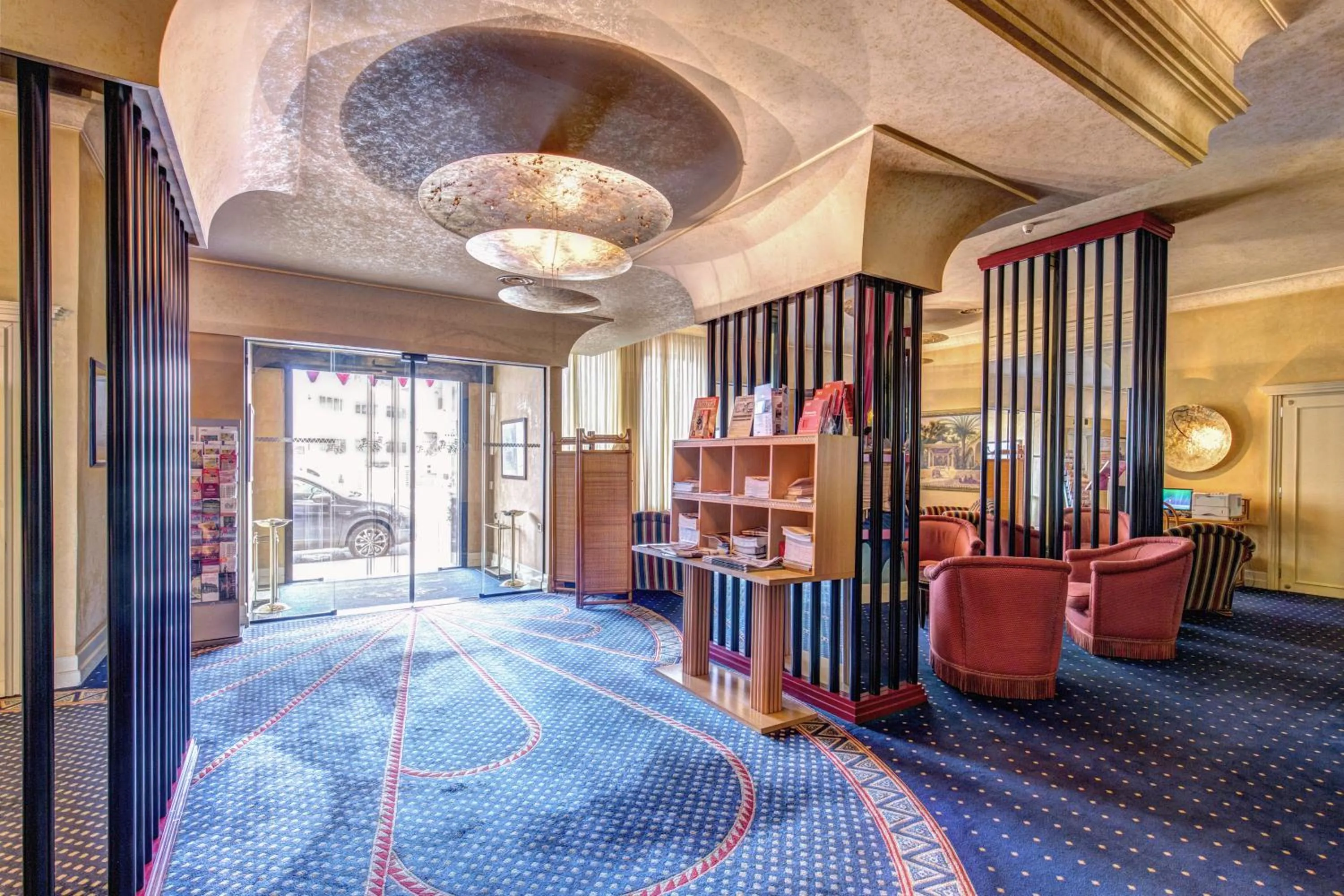 Lobby or reception in Hotel Auriga