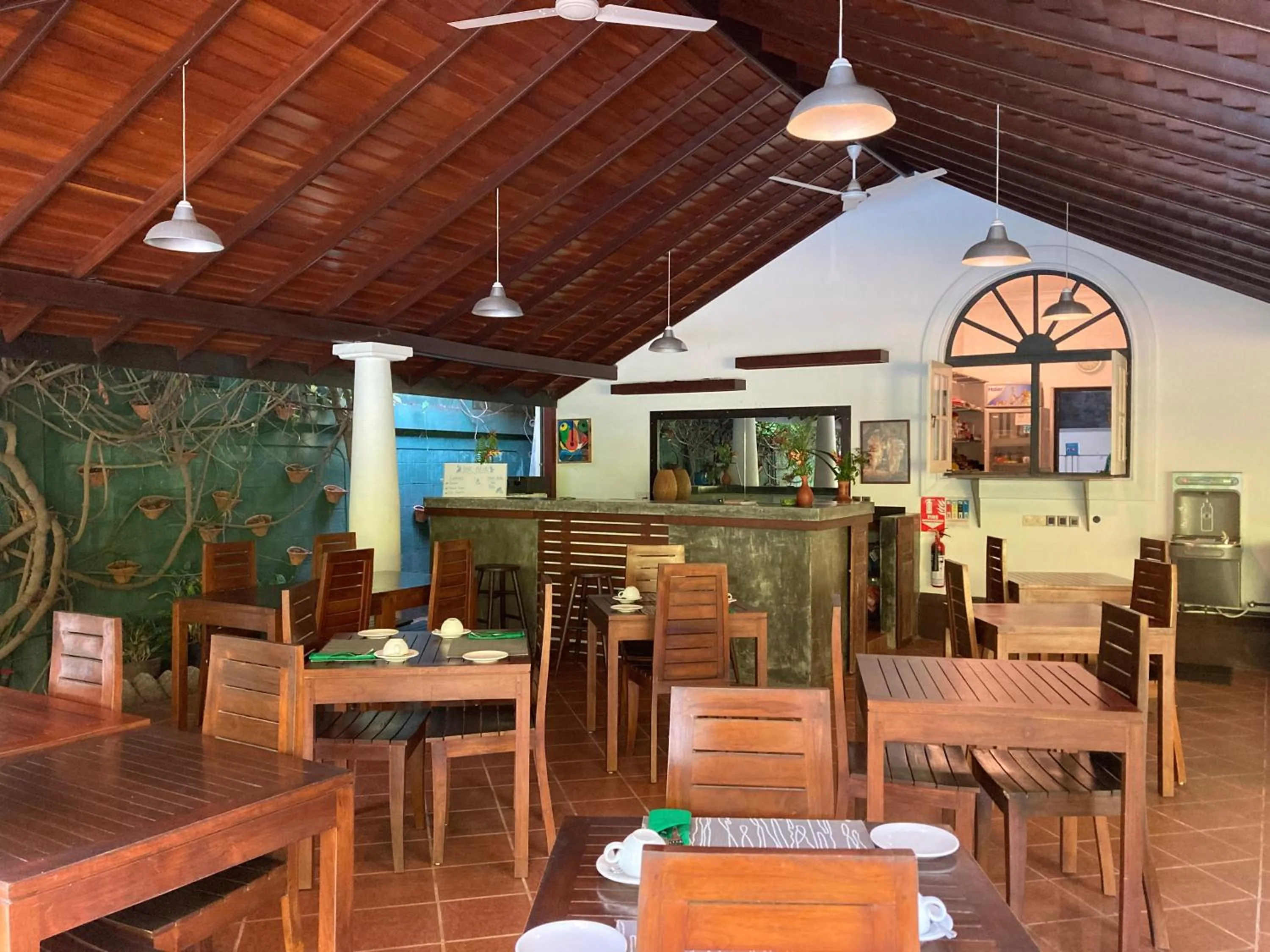 Patio in The Villa Green Inn