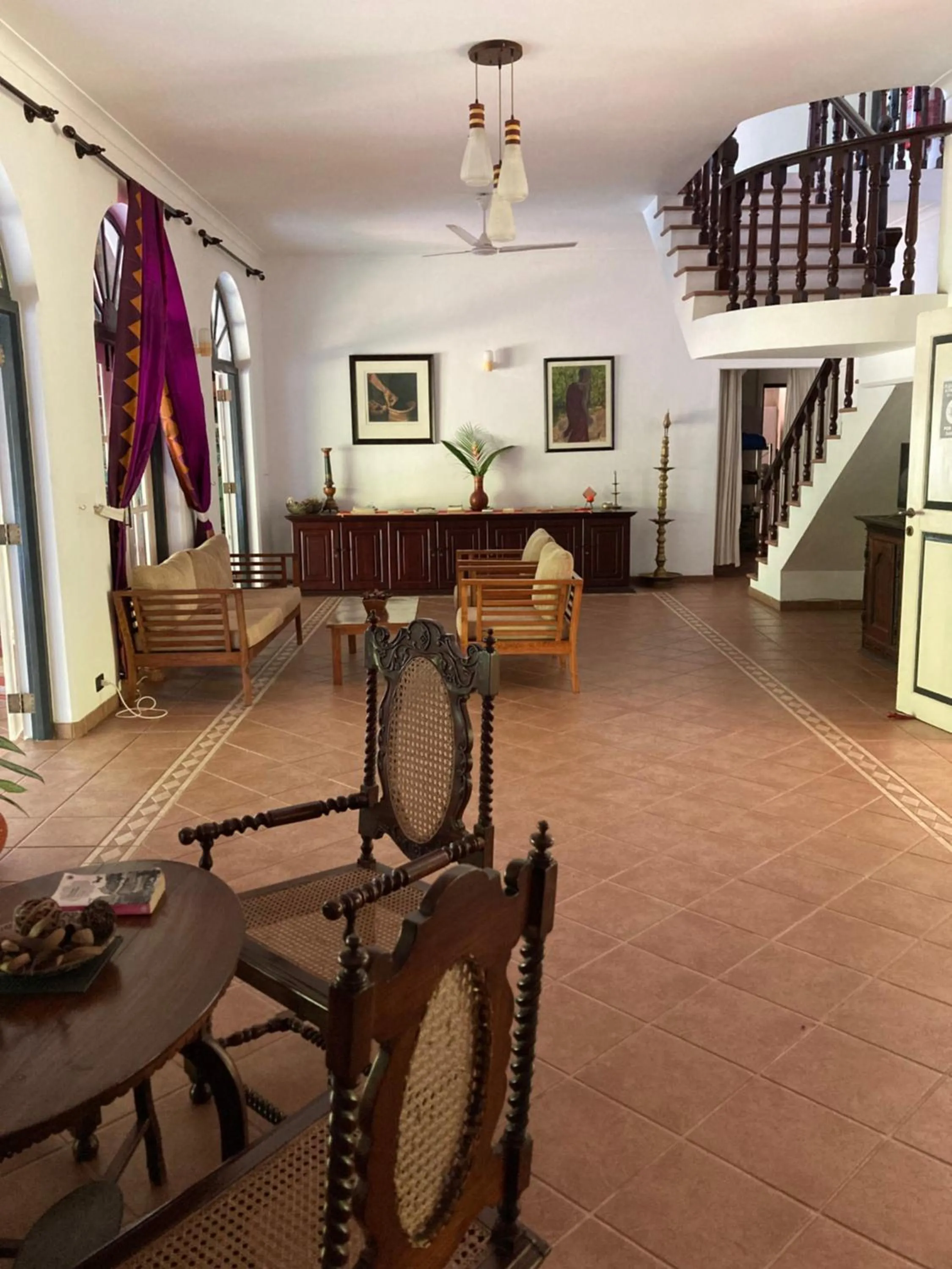 Living room in The Villa Green Inn