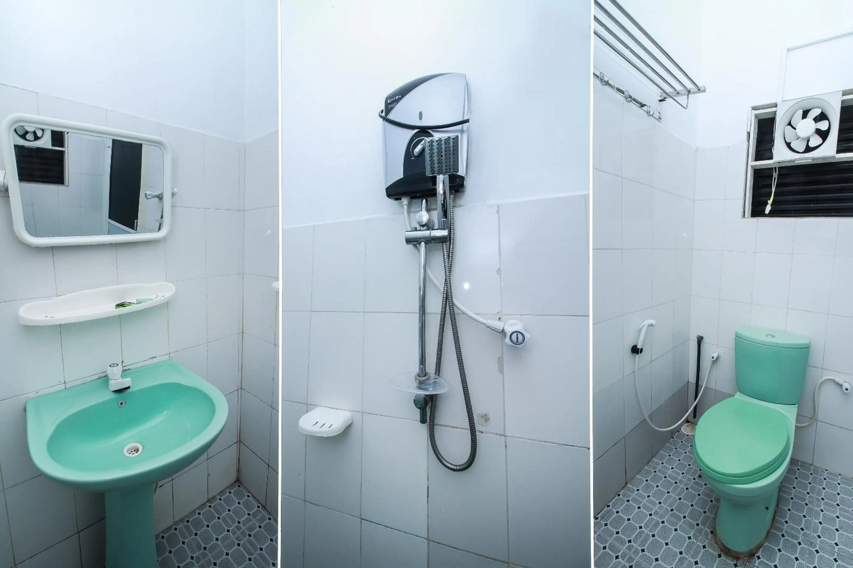 Shower in Green Palace Colombo