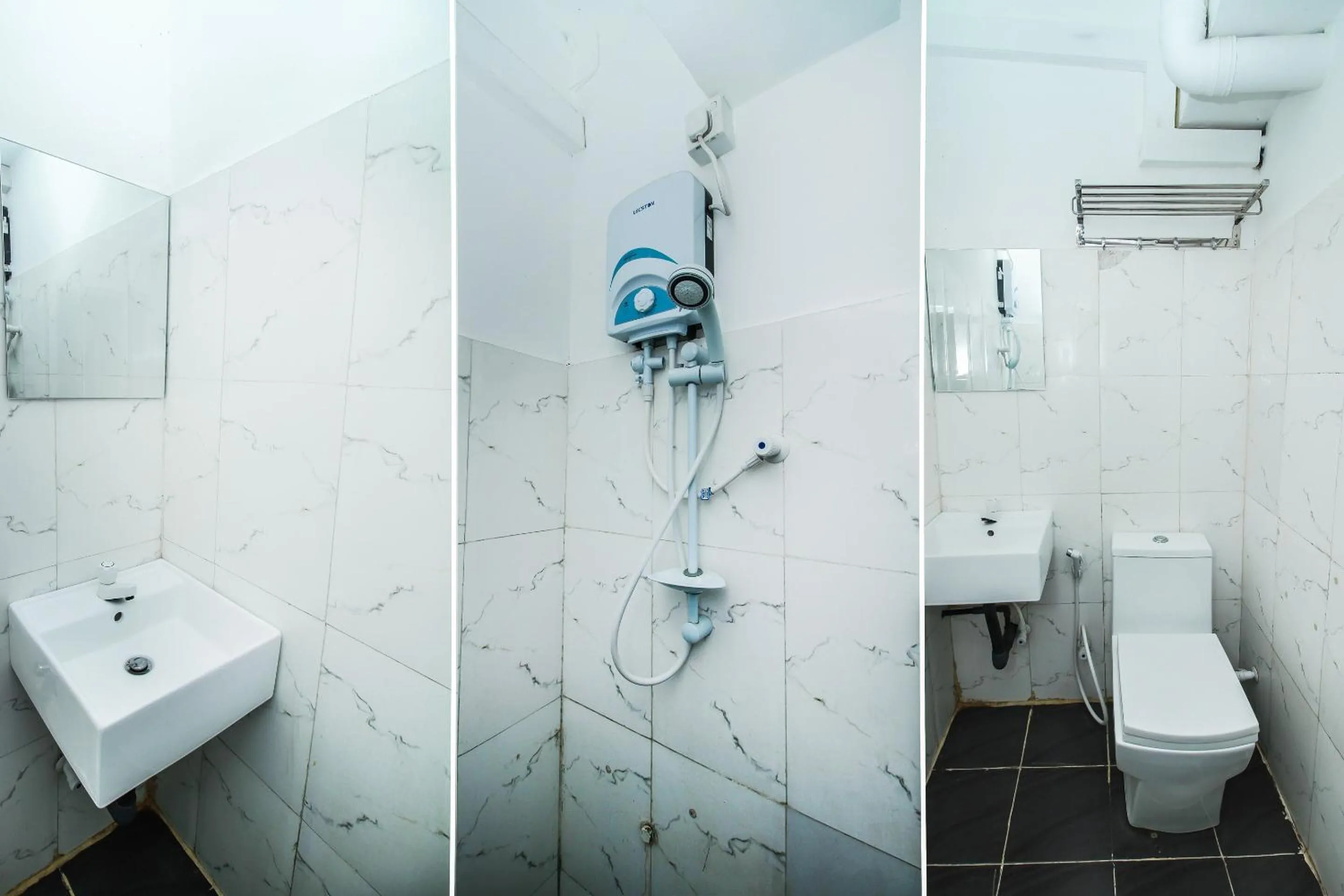 Shower in Green Palace Colombo