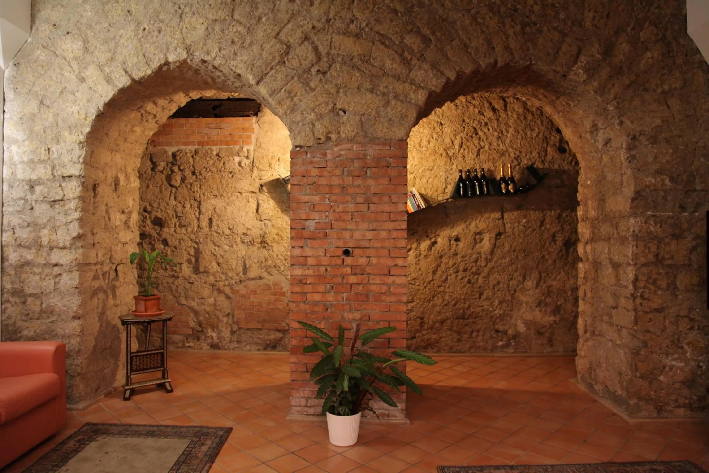 Decorative detail in Caravaggio Hotel