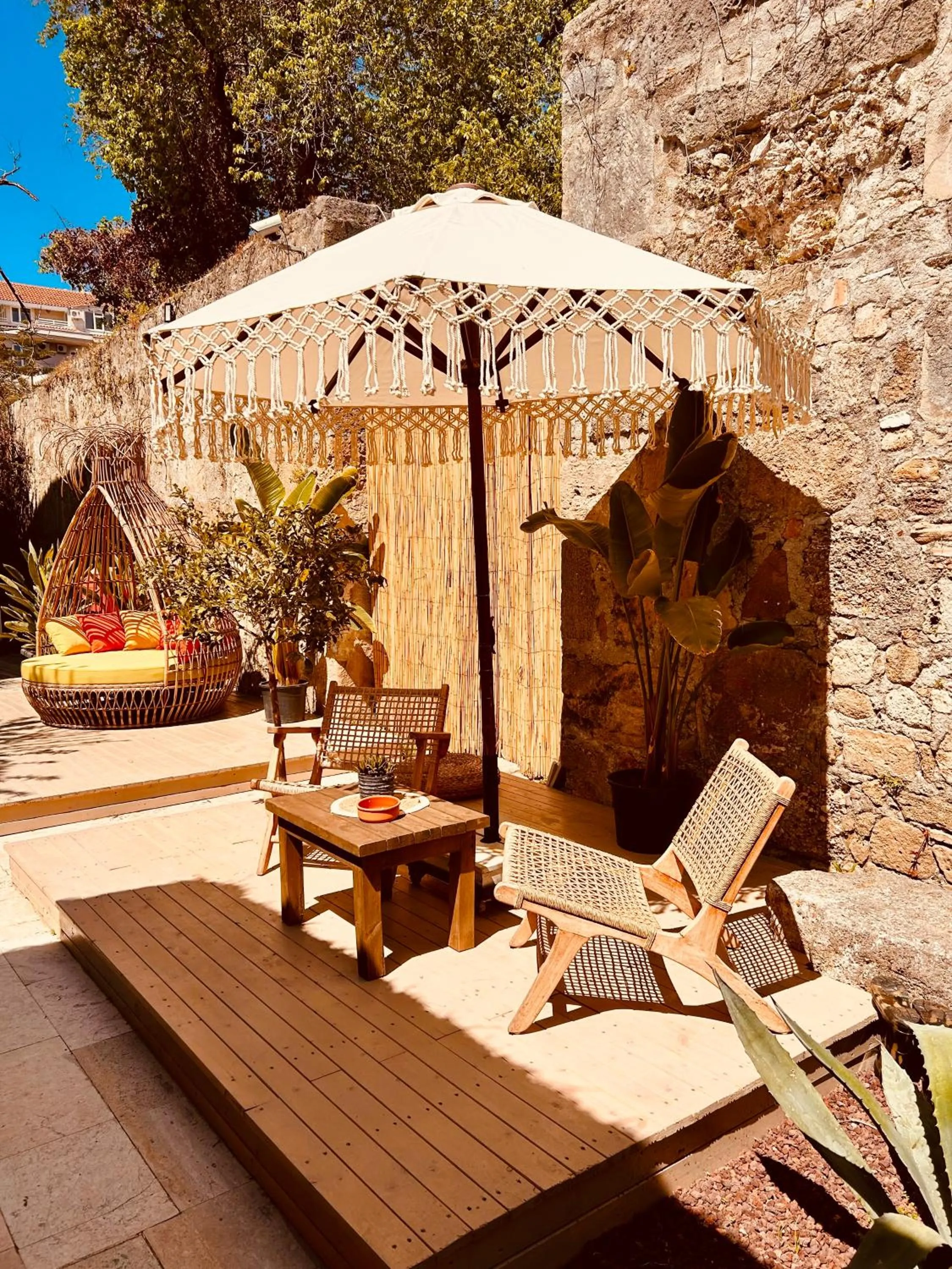 Patio in Kalia Beach Hotel Side