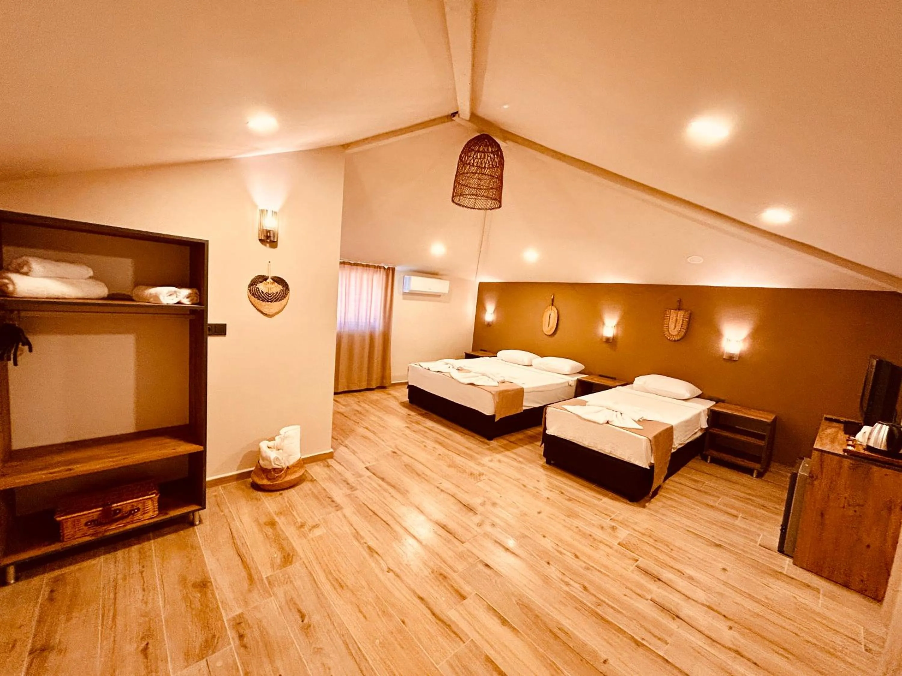 Bed in Kalia Beach Hotel Side