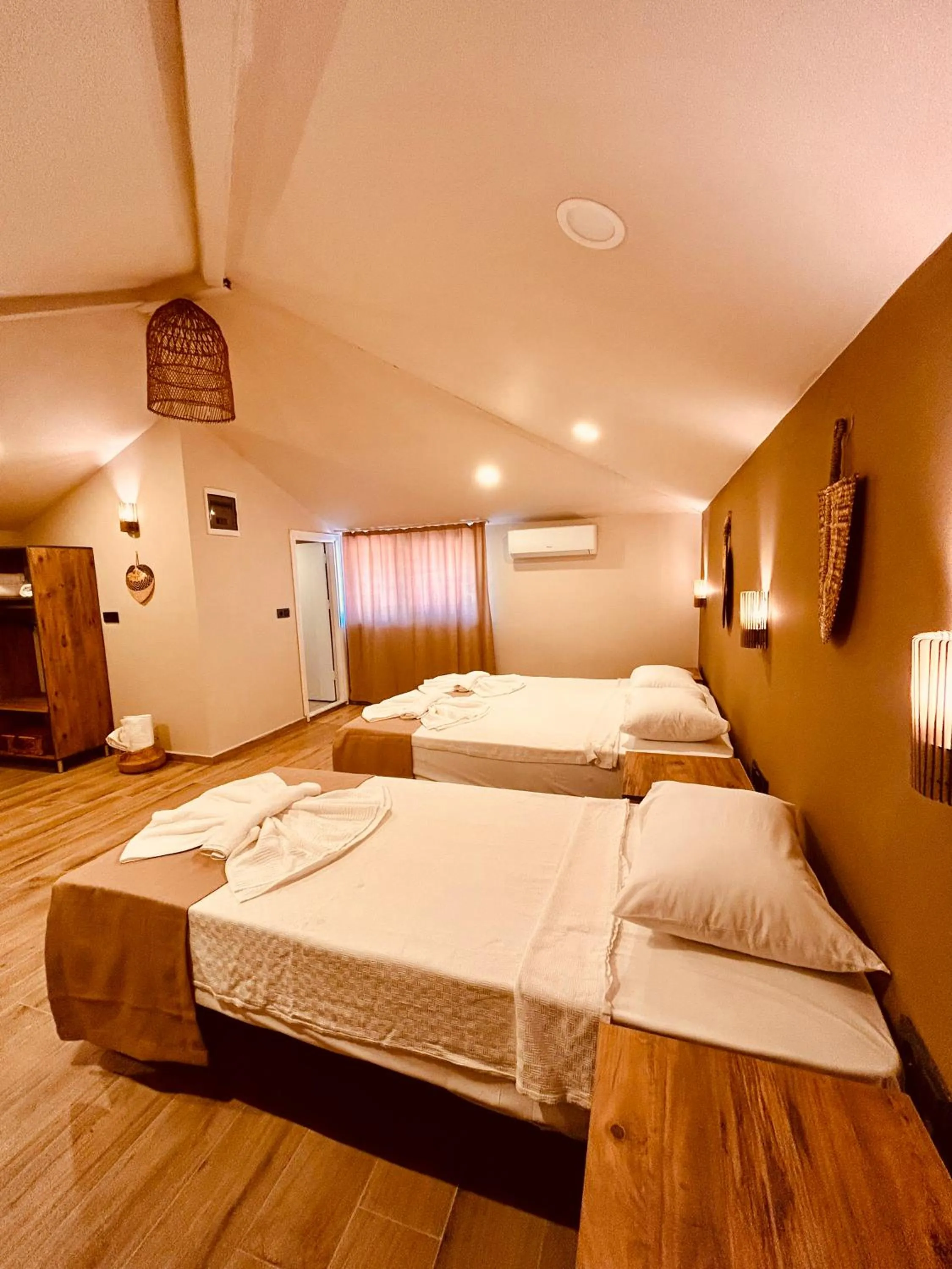 Bed in Kalia Beach Hotel Side