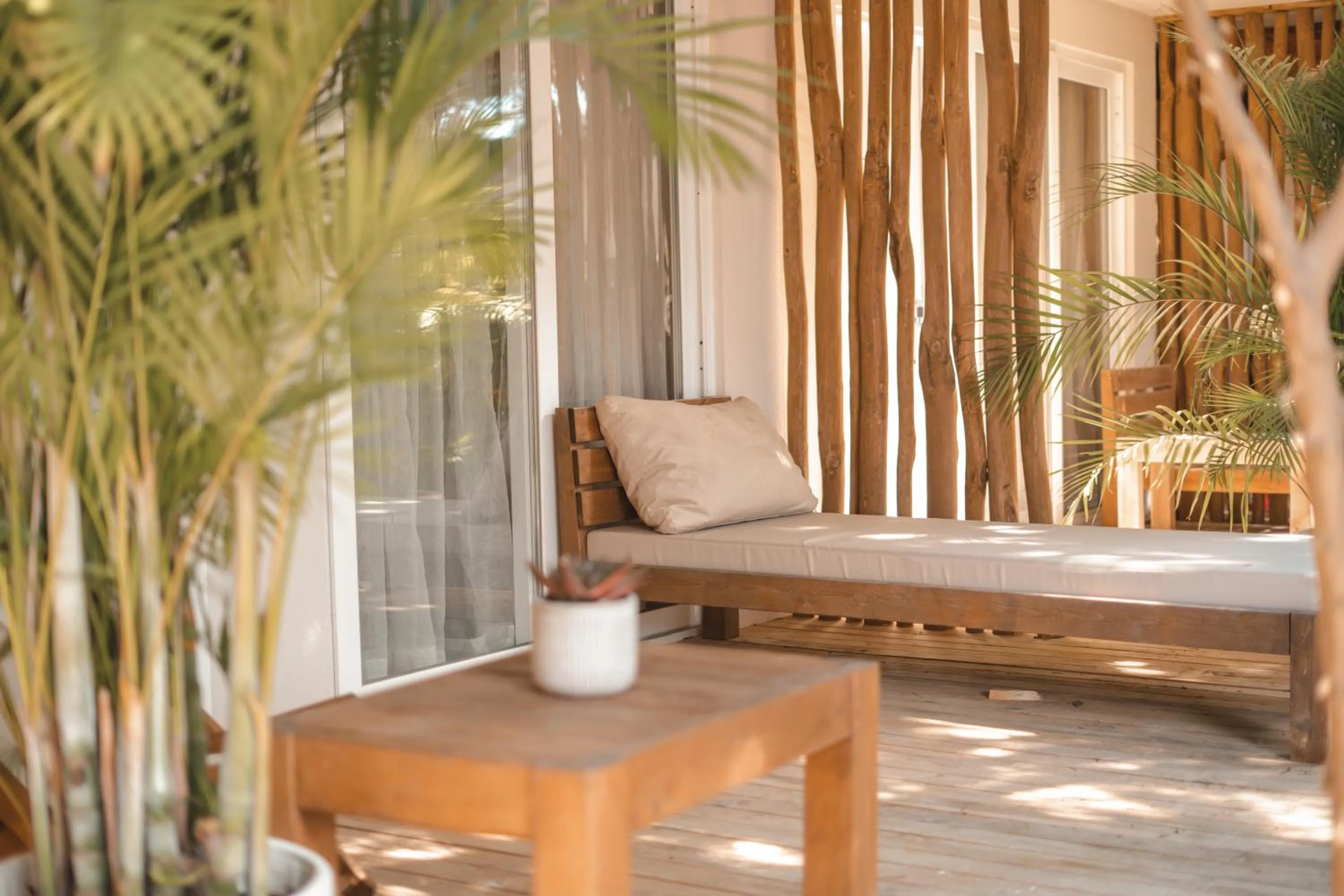 Patio in Kalia Beach Hotel Side