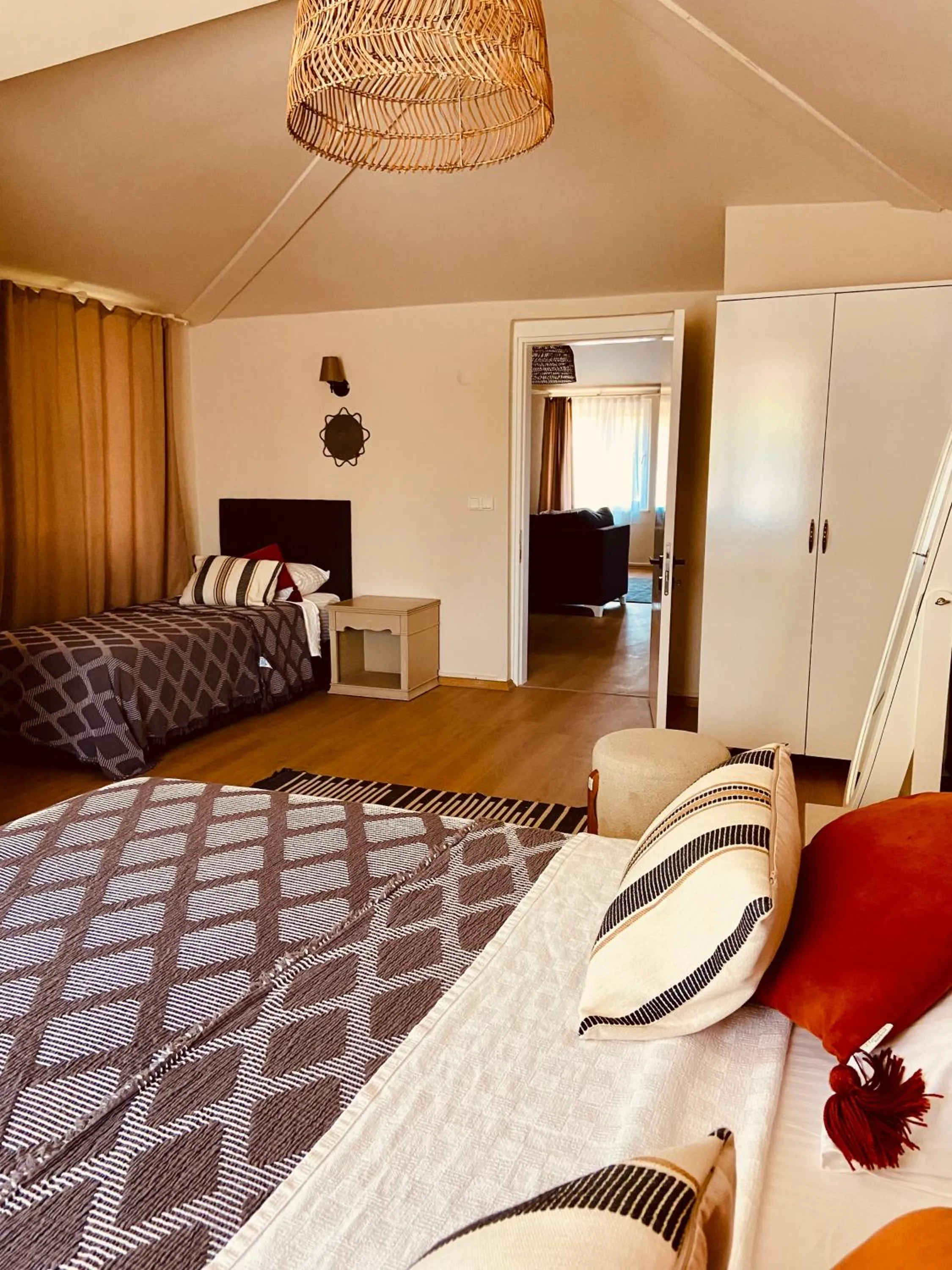 Bed in Kalia Beach Hotel Side