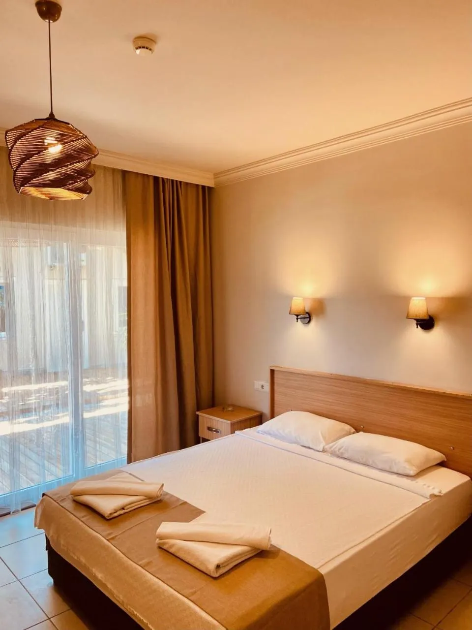 Bed in Kalia Beach Hotel Side