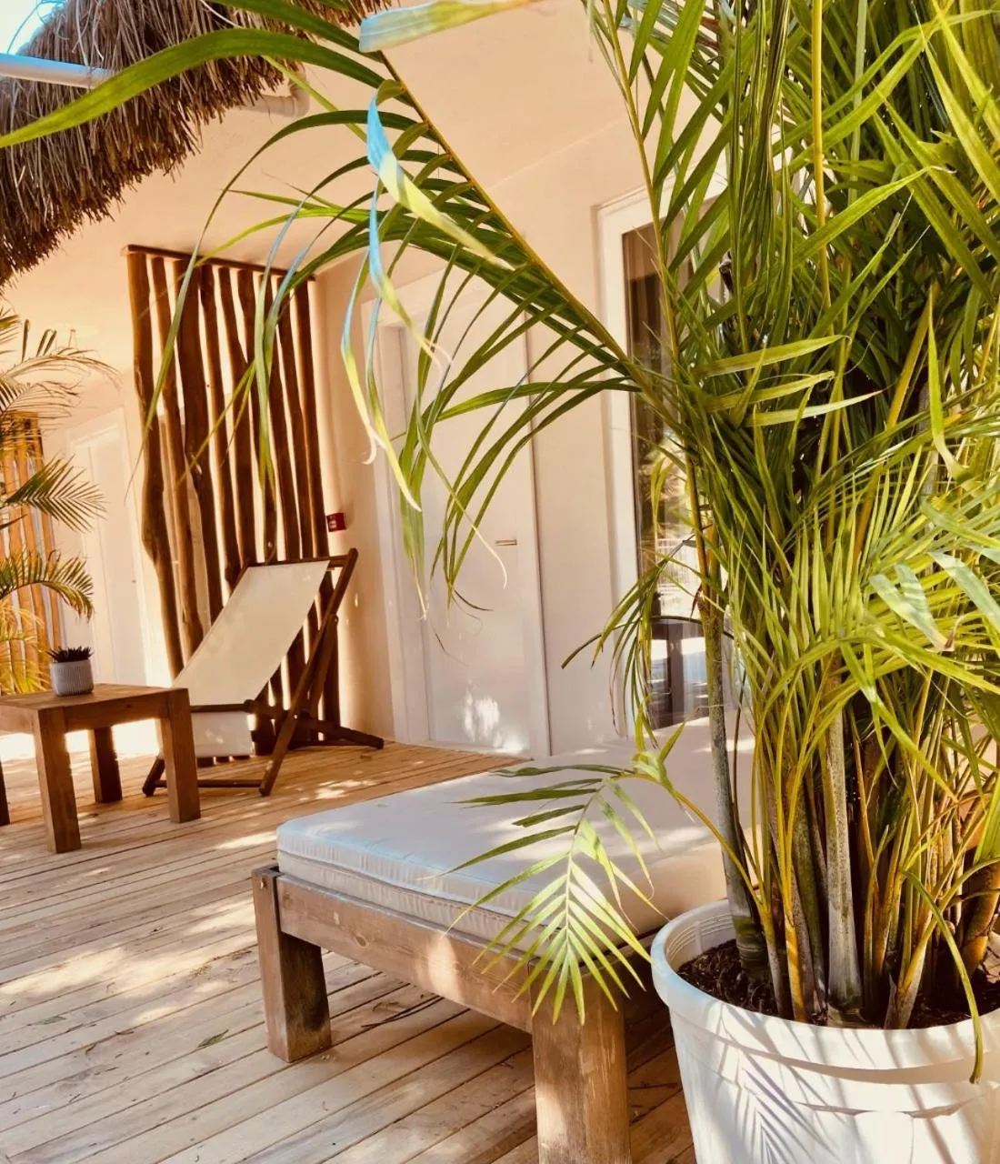 sunbed in Kalia Beach Hotel Side